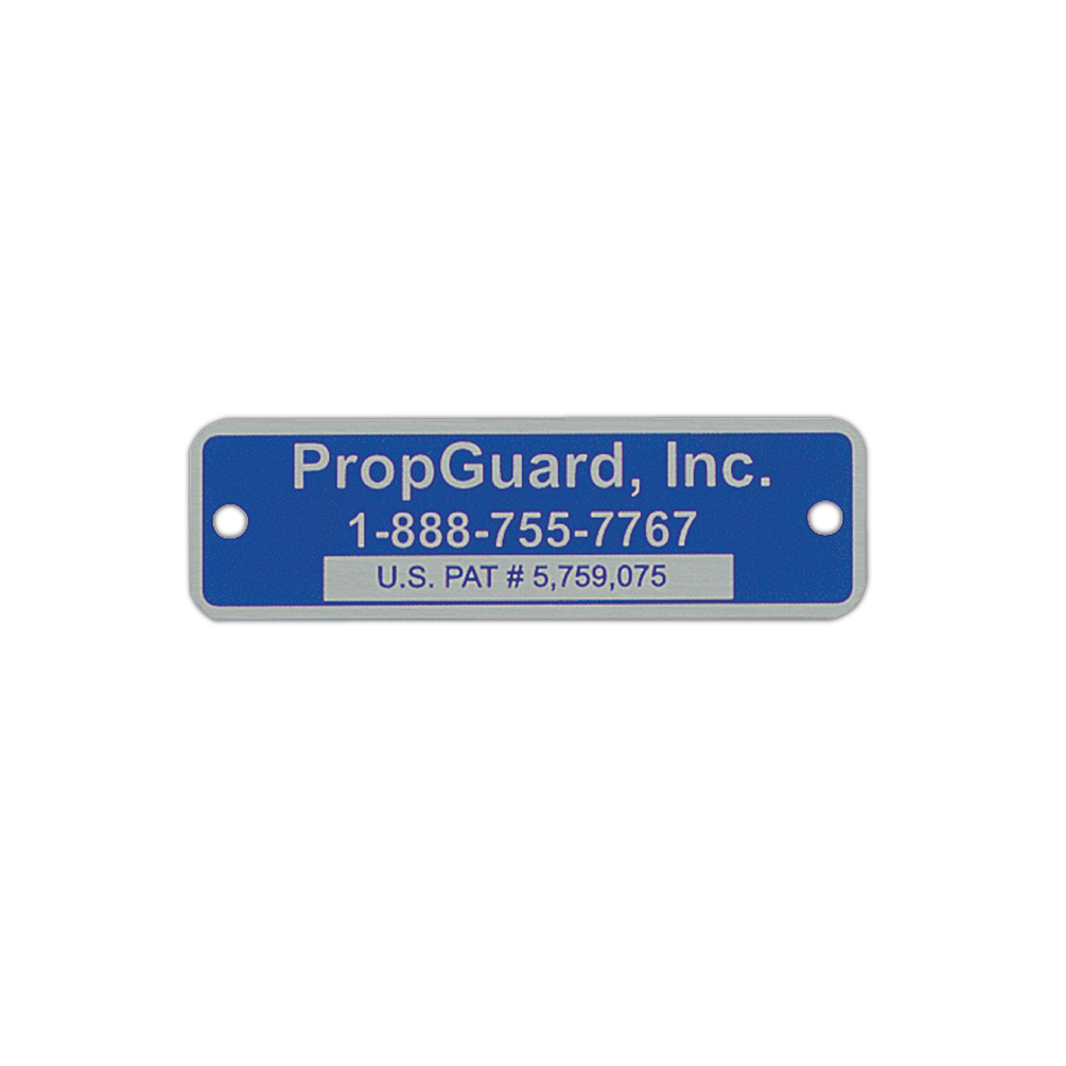 Picture of Metal Plates & Signage: 0-3 sq. in.