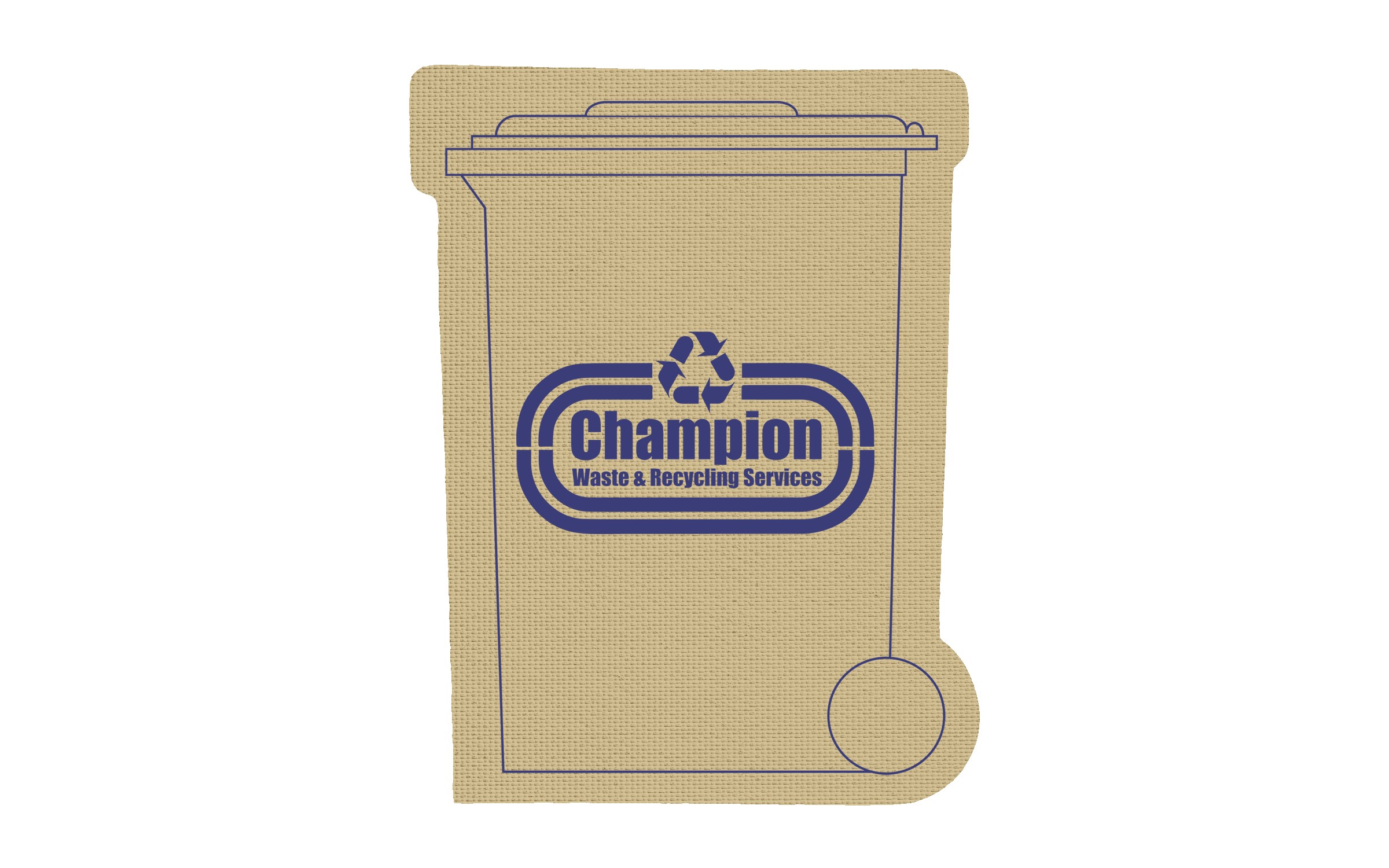 Picture of 5" Standard Vinyl Recycling Bin Jar Opener
