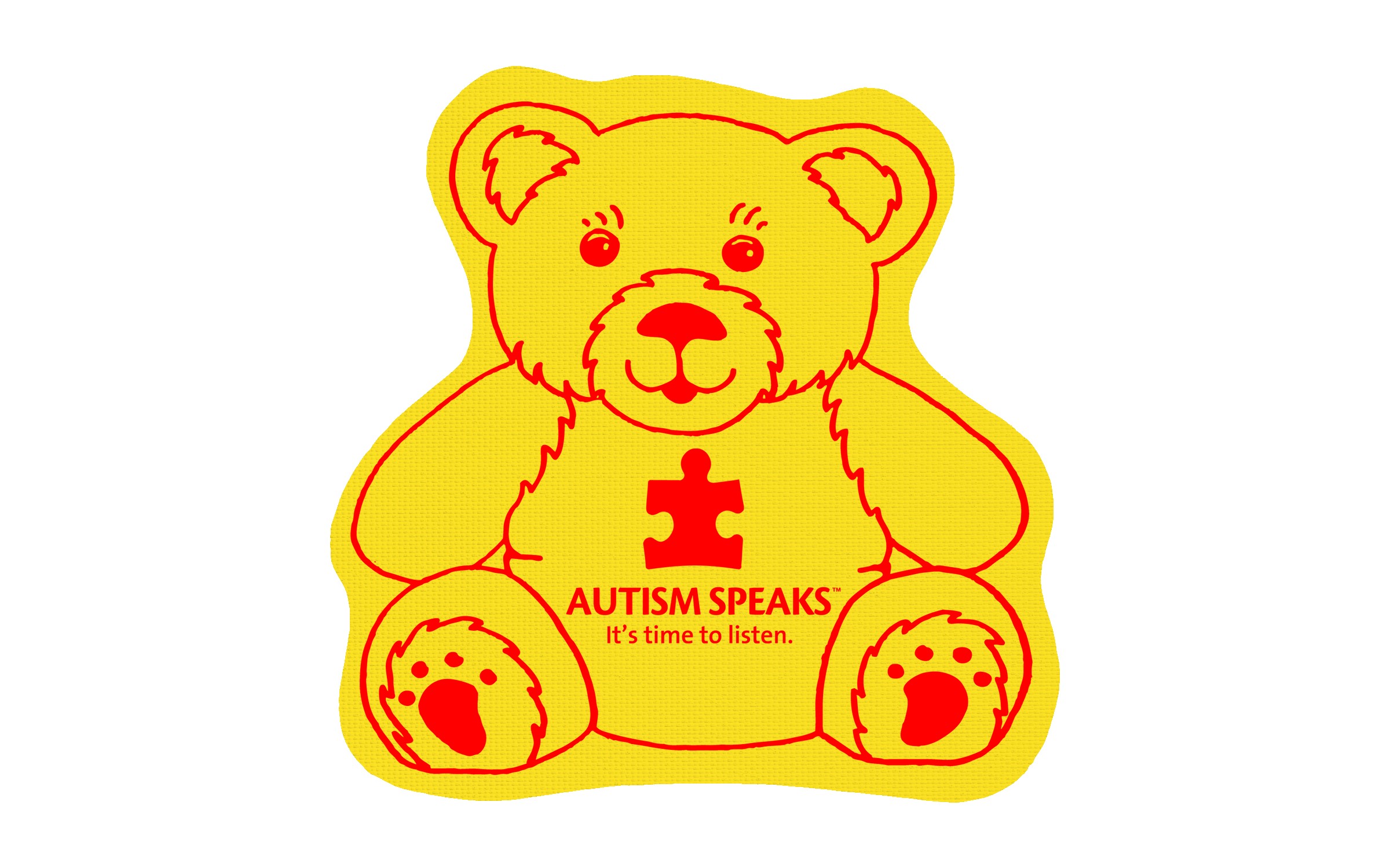 Picture of 5" Standard Vinyl Teddy Bear Vinyl Jar Opener