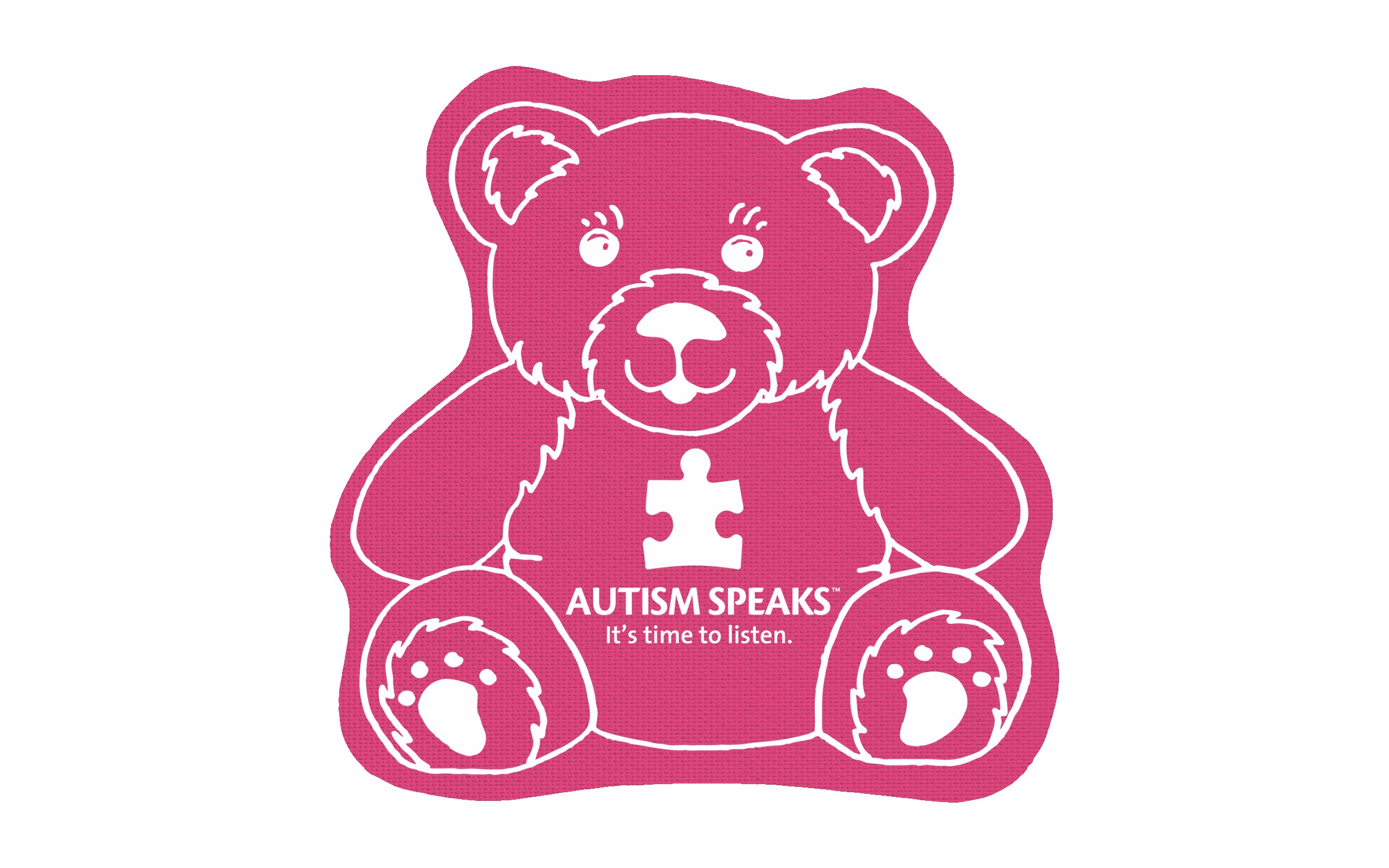 Picture of 5" Standard Vinyl Teddy Bear Vinyl Jar Opener