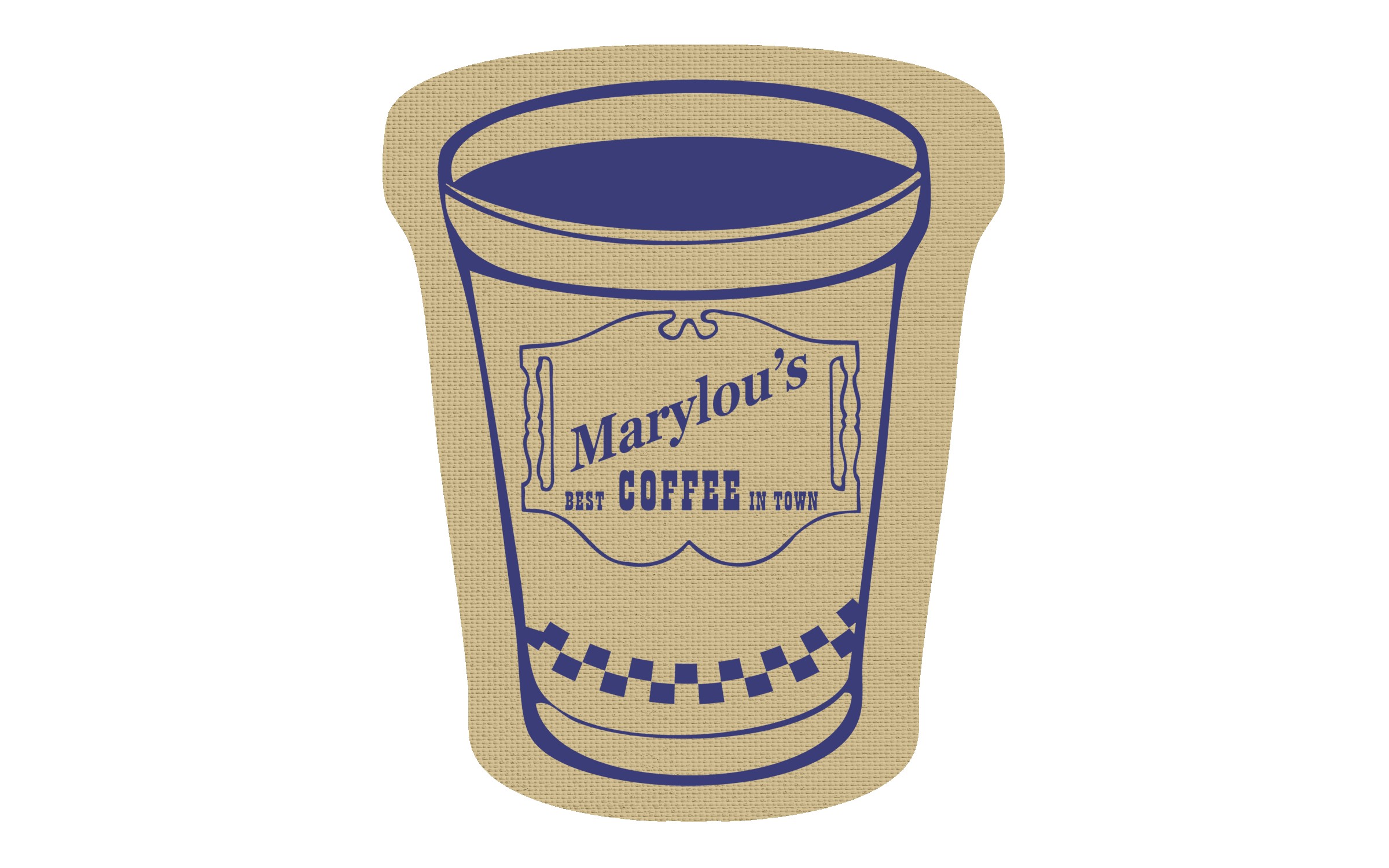 Picture of 5" Standard Vinyl Coffee Cup Jar Opener