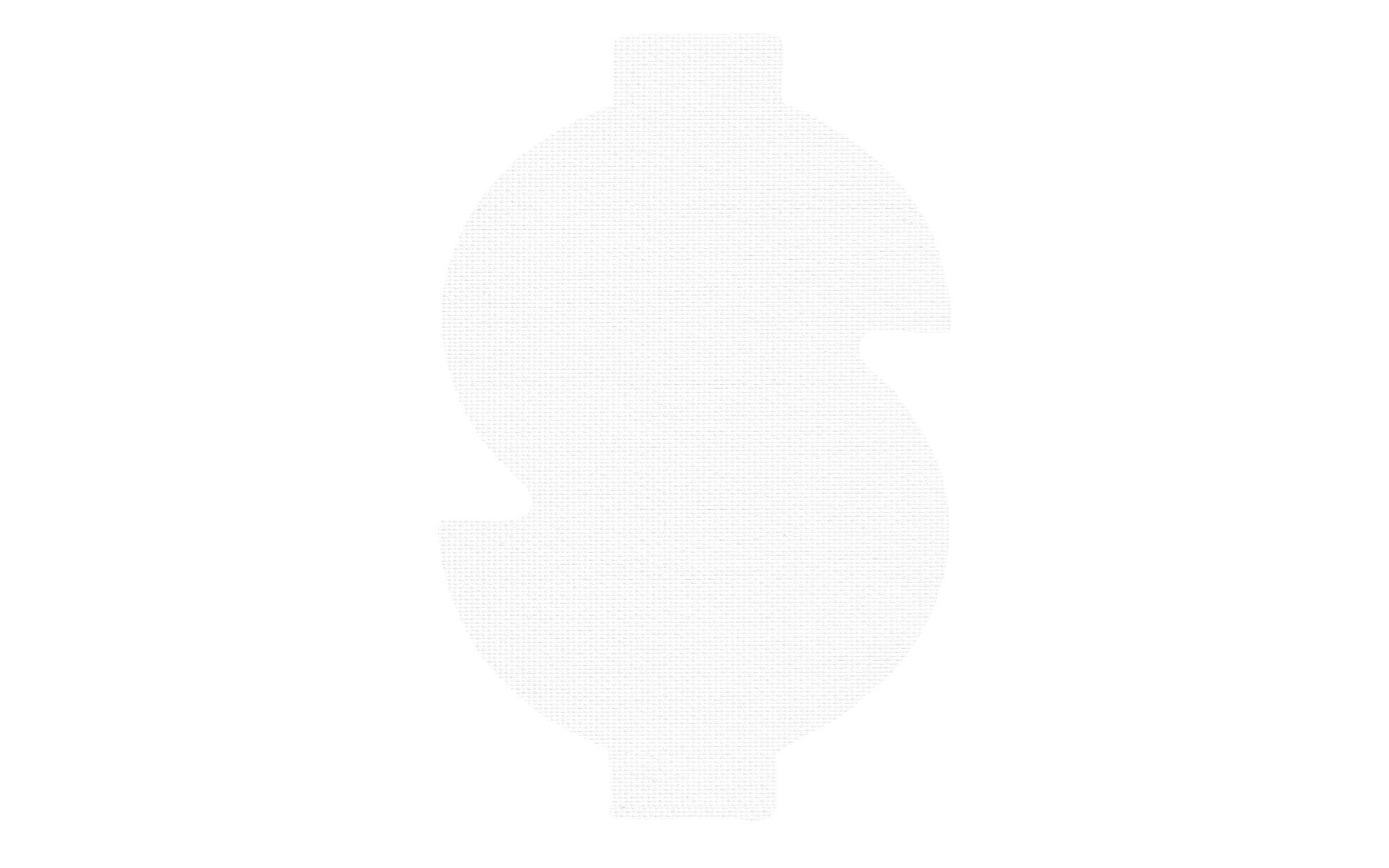 Picture of 5" Standard Vinyl Dollar Sign Jar Opener