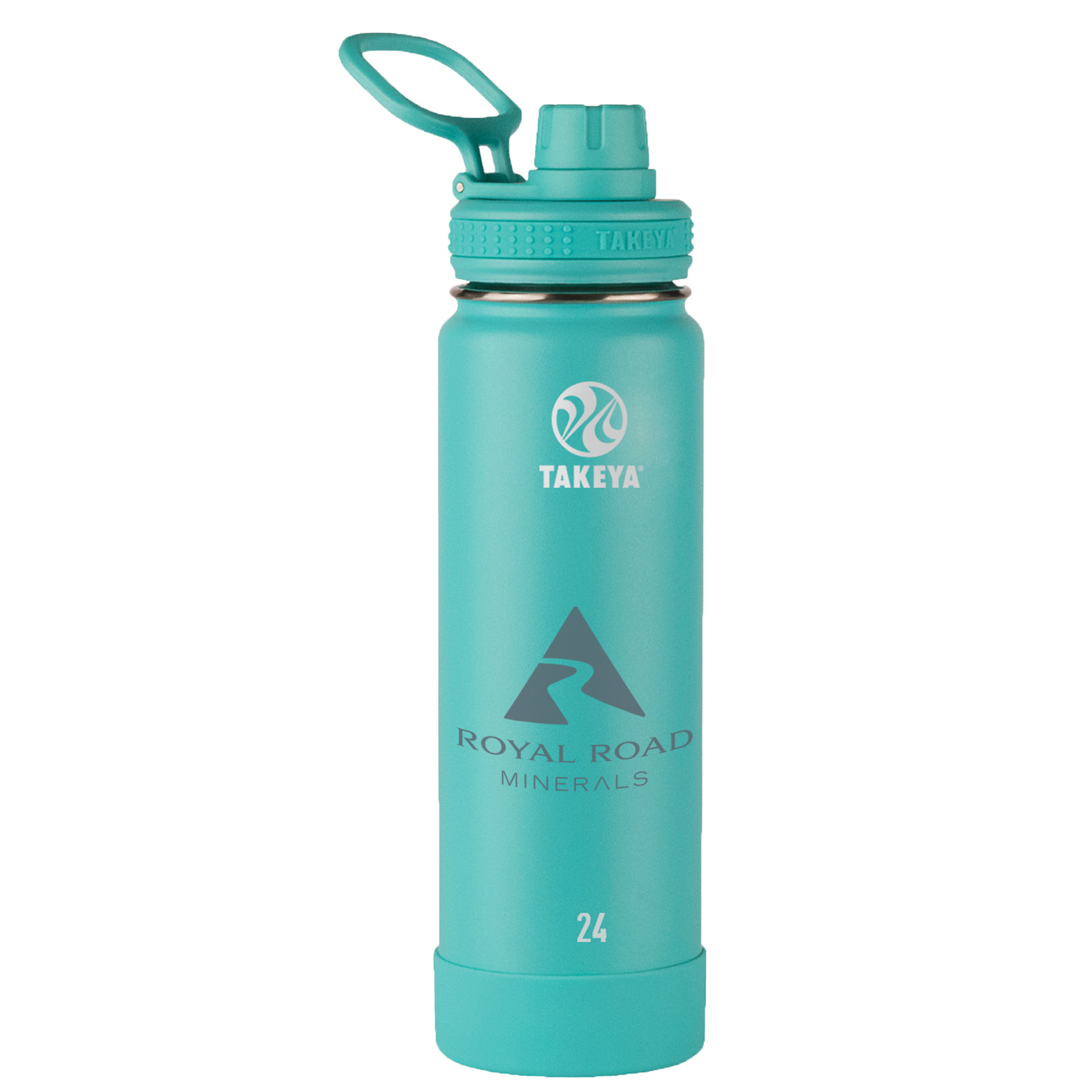 Picture of Takeya® 24 Oz. Water Bottle w/Actives Insulated Spout Lid™