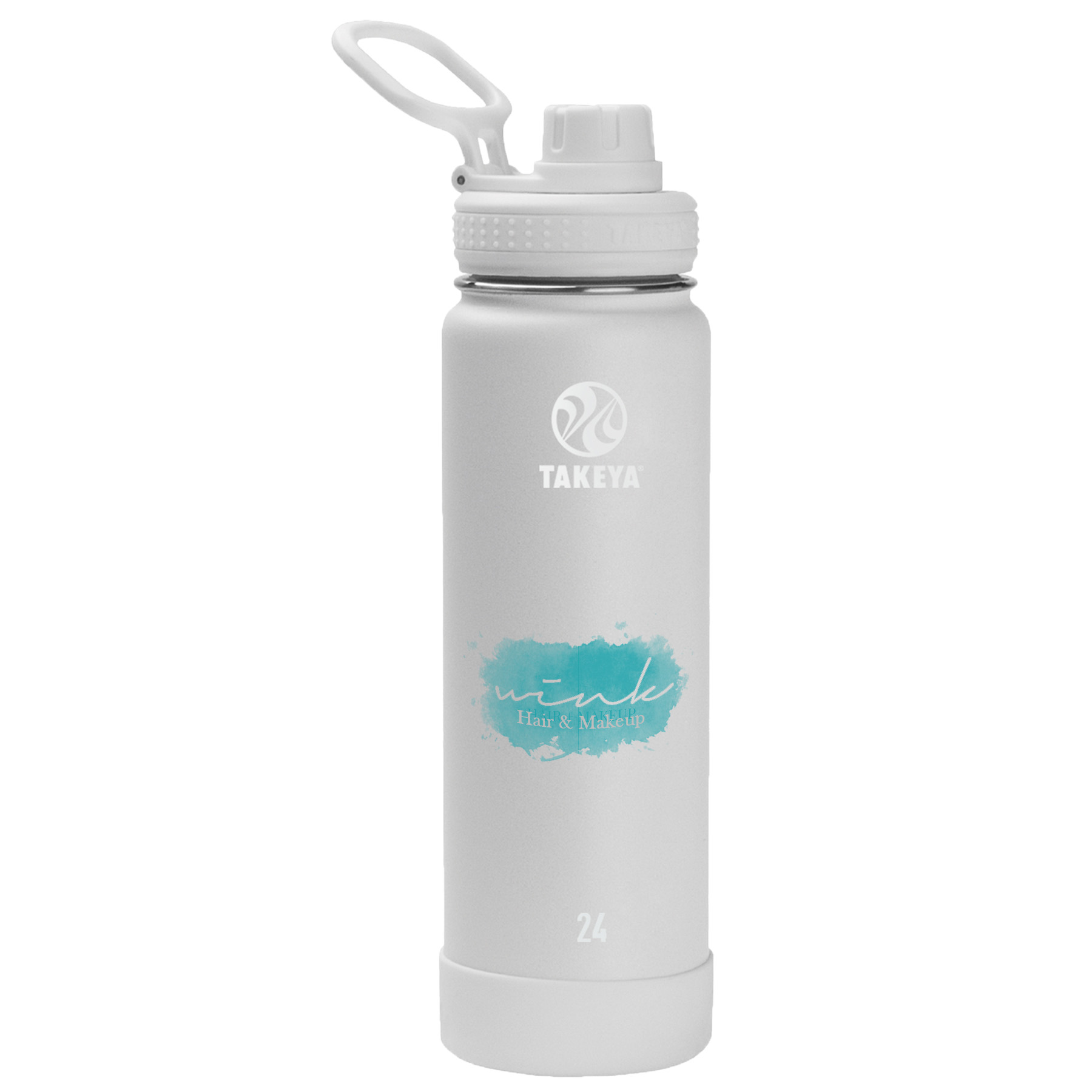Picture of Takeya® 24 Oz. Water Bottle w/Actives Insulated Spout Lid™