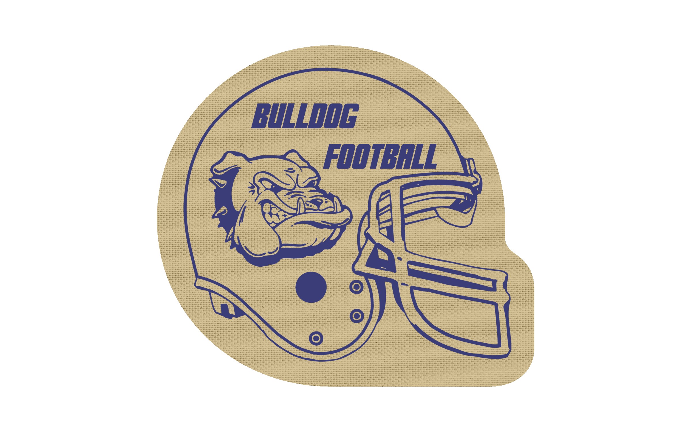 Picture of 5" Standard Vinyl Football Helmet Jar Opener