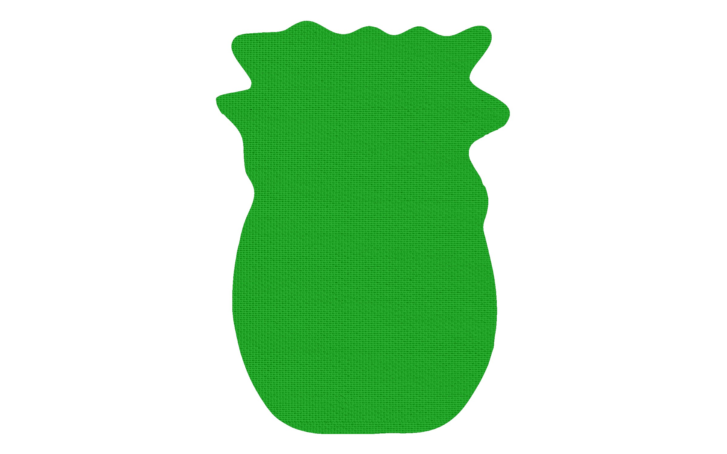 Picture of 5" Standard Vinyl Pineapple Jar Opener