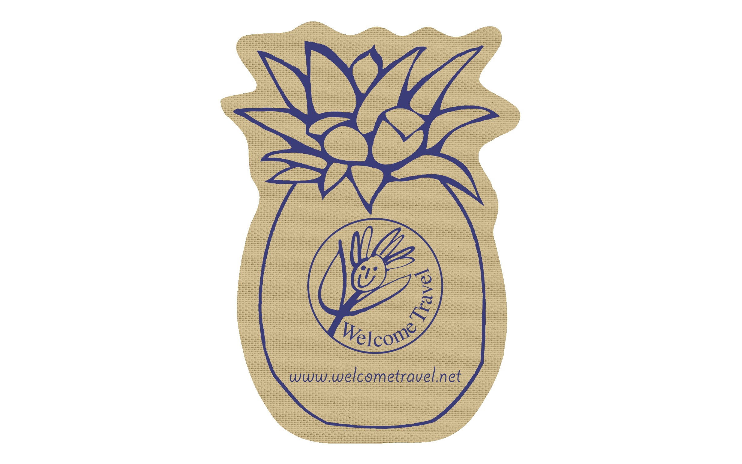 Picture of 5" Standard Vinyl Pineapple Jar Opener