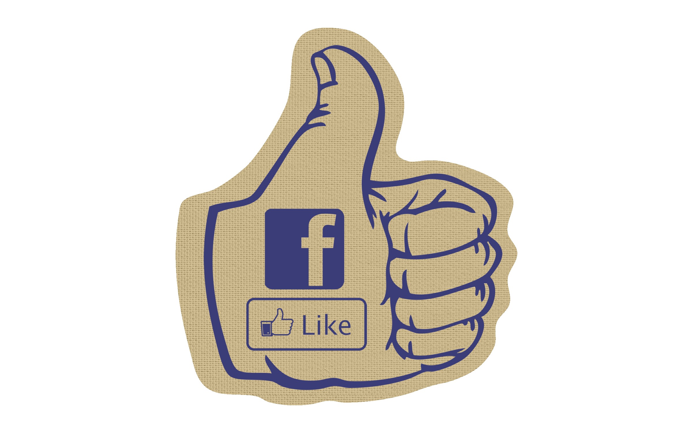Picture of 5" Standard Vinyl Thumbs Up Jar Opener