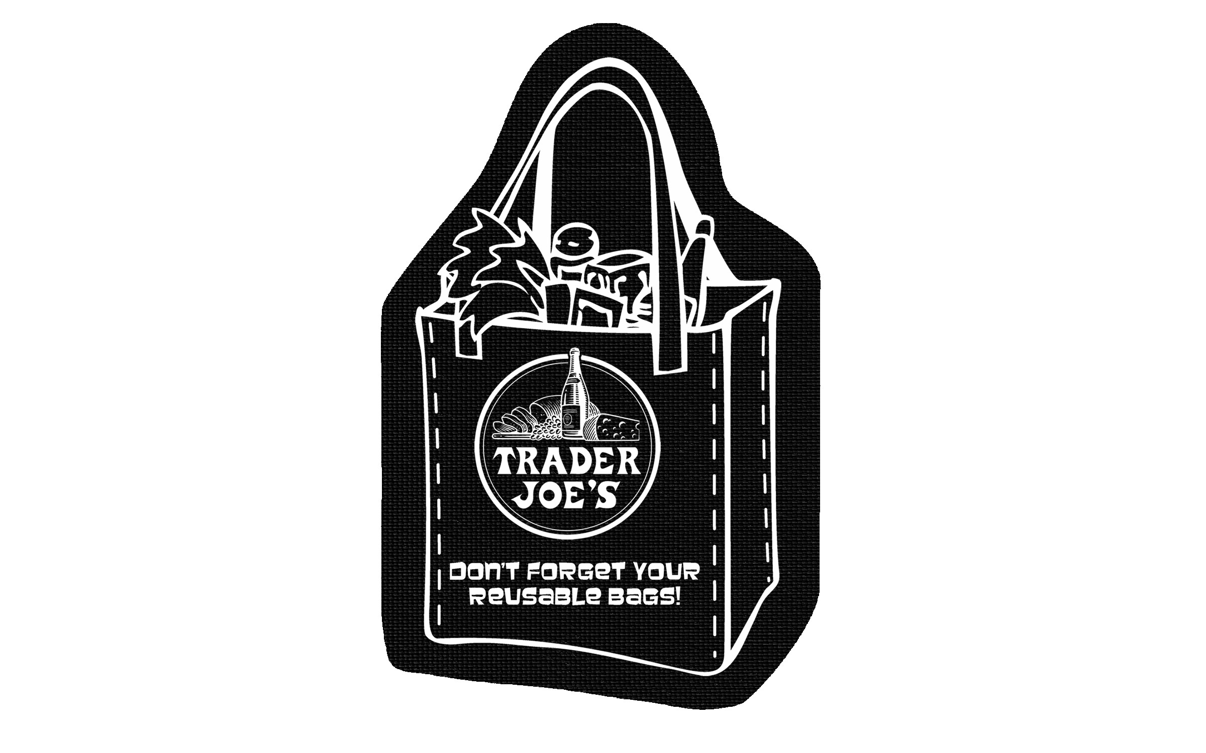 Picture of 5" Standard Vinyl Tote Bag Jar Opener