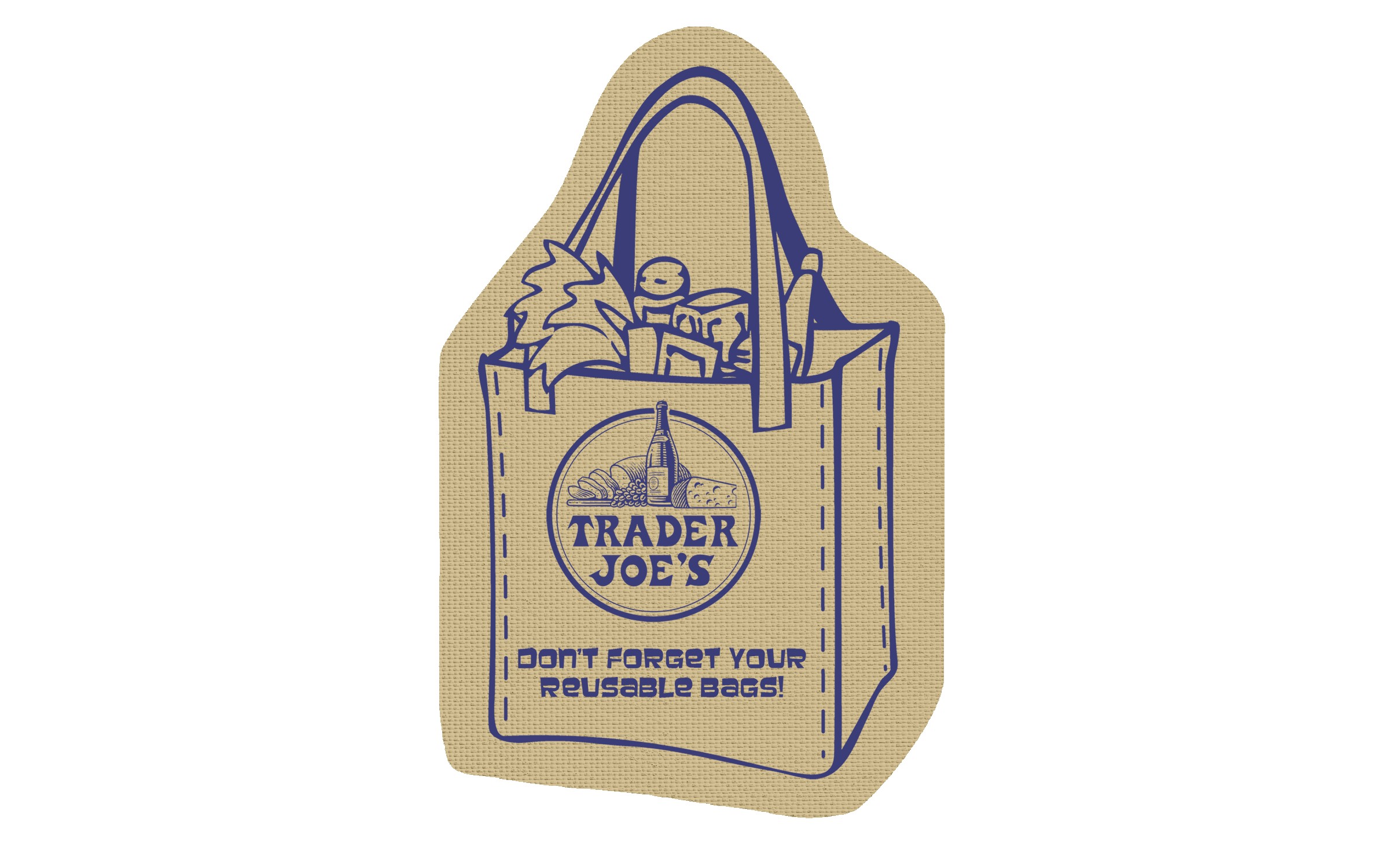 Picture of 5" Standard Vinyl Tote Bag Jar Opener