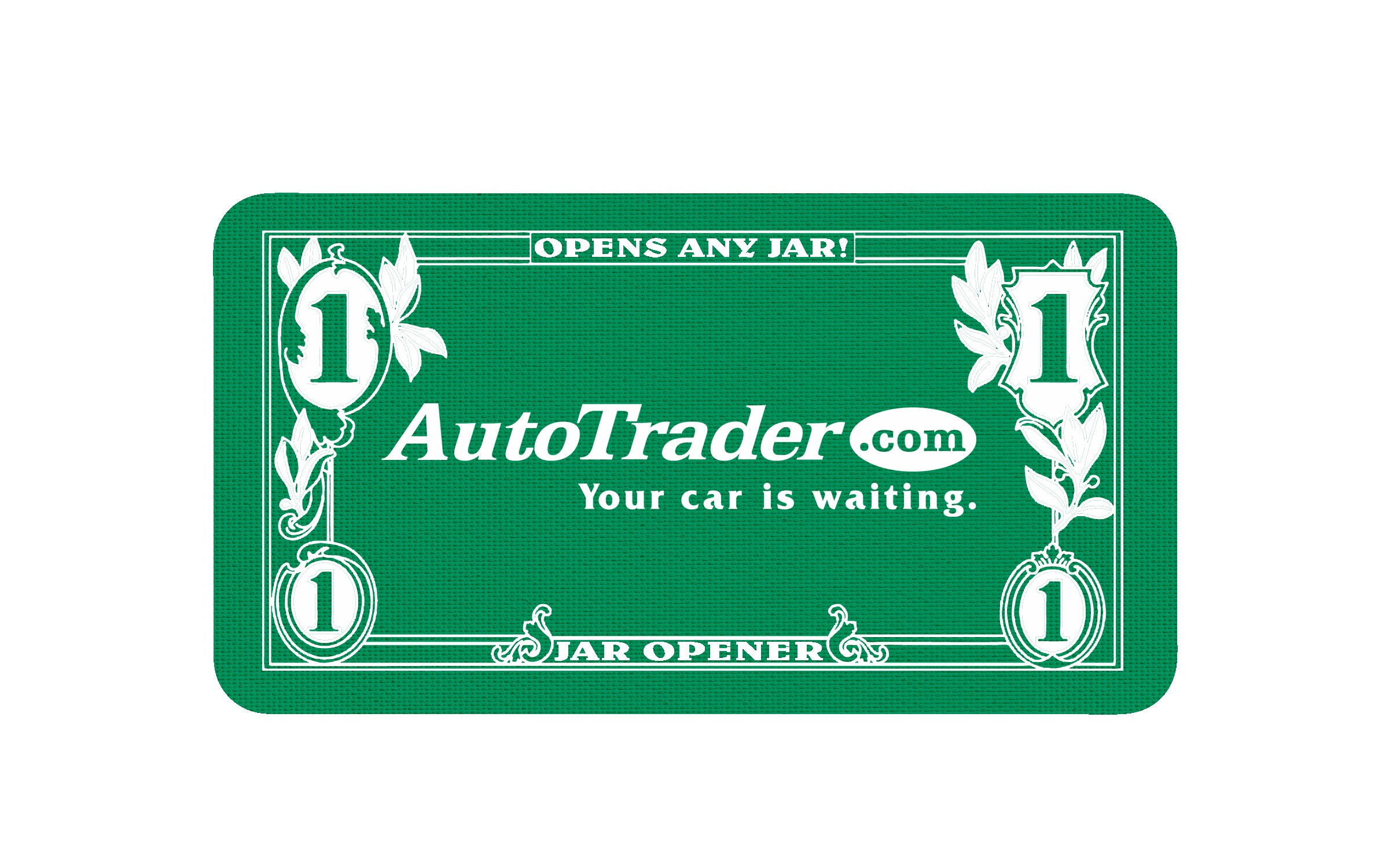 Picture of 6" Jumbo/King Vinyl Dollar Bill Jar Opener