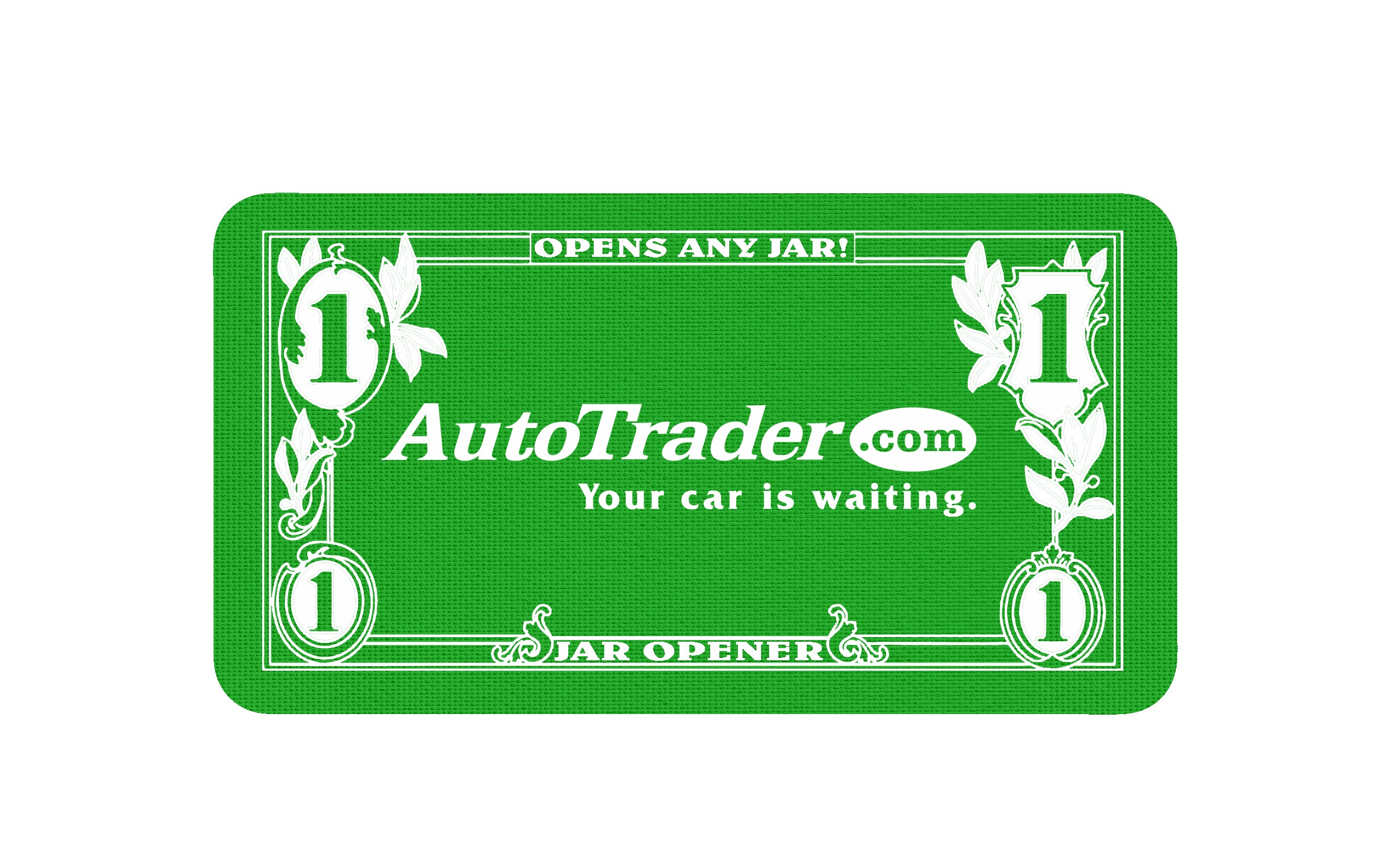 Picture of 6" Jumbo/King Vinyl Dollar Bill Jar Opener