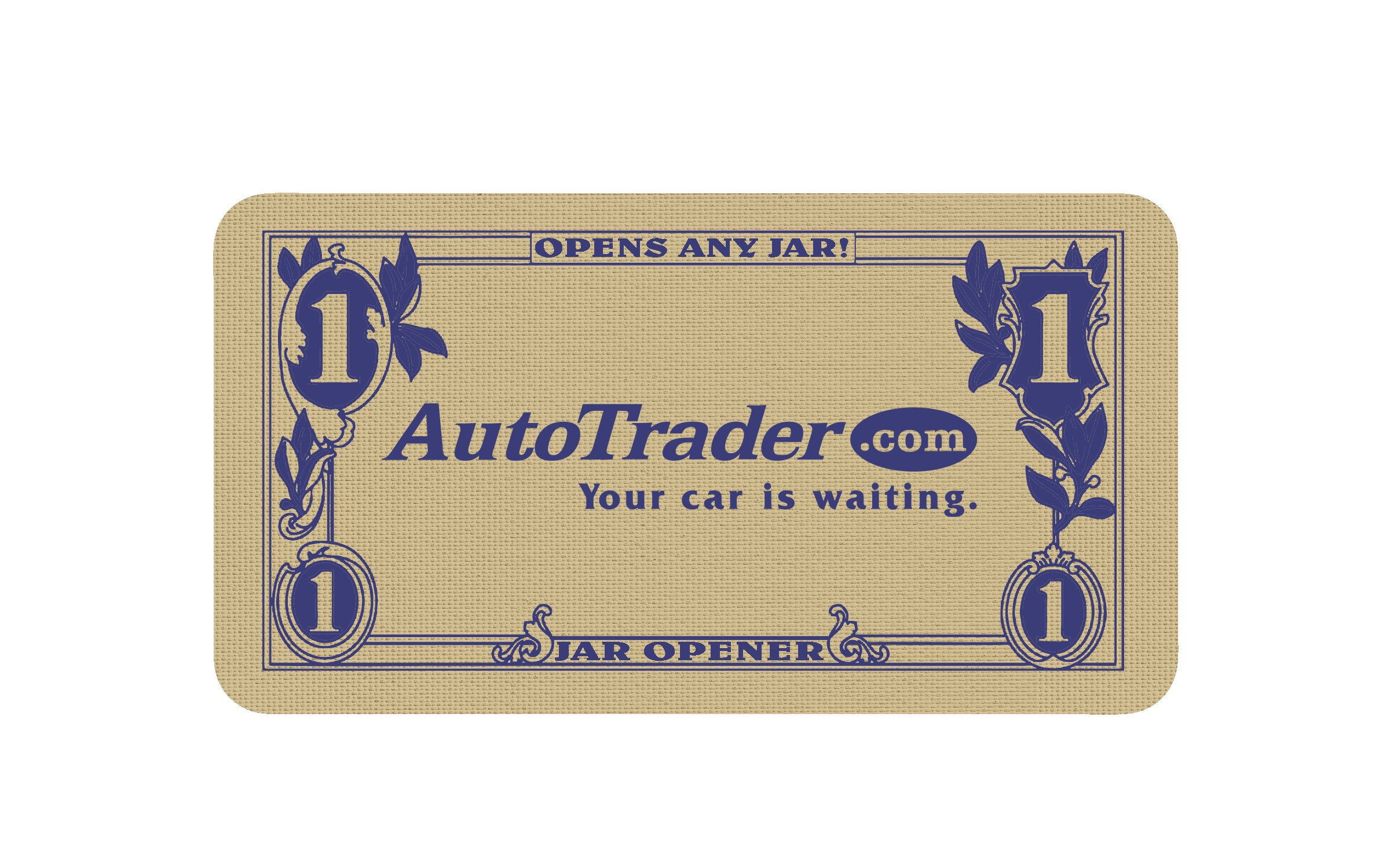 Picture of 6" Jumbo/King Vinyl Dollar Bill Jar Opener