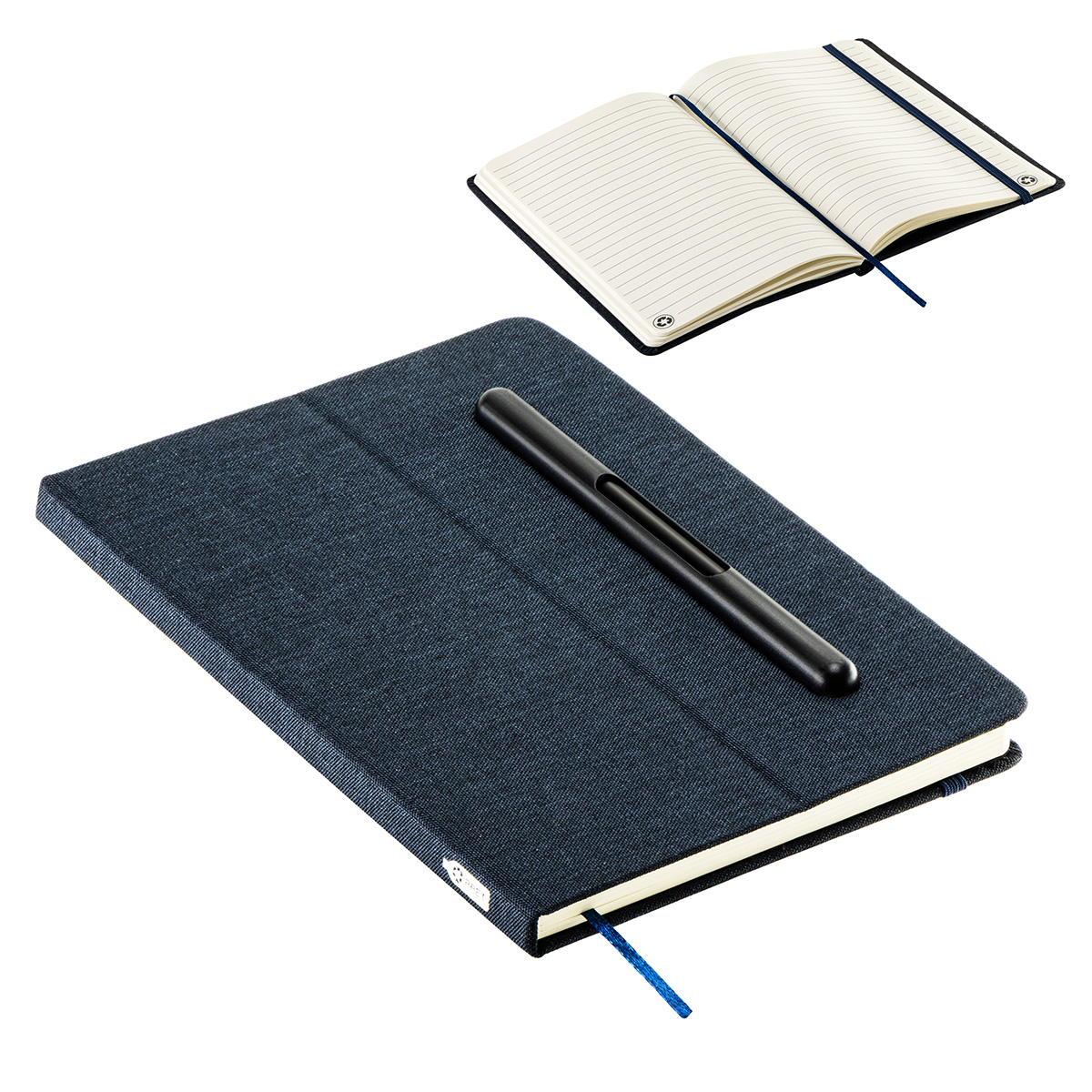 Picture of Boardroom Hardcover Journal with Built-In Phone Stand and Pen