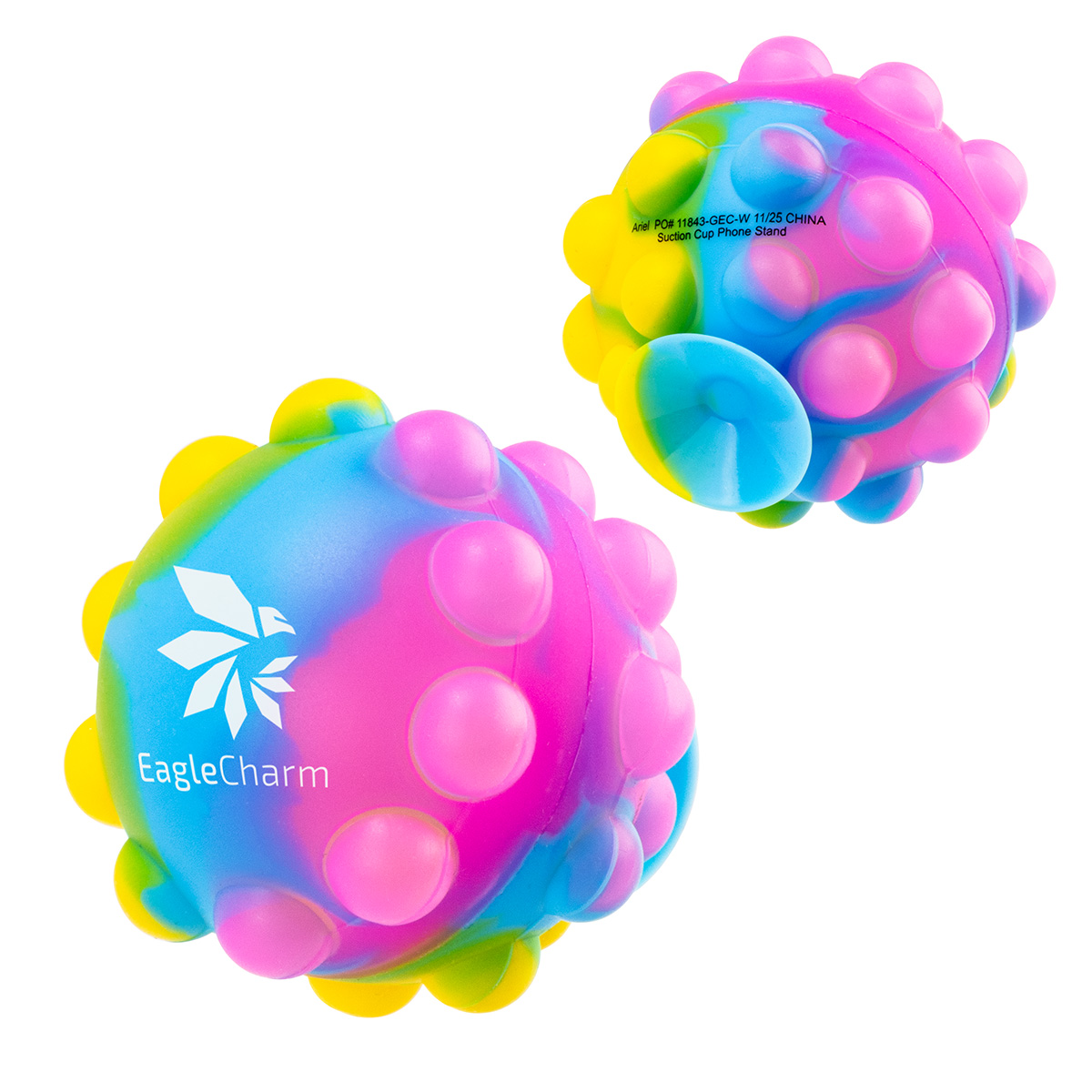 Picture of Push Pop Ball Suction Cup Phone Stand