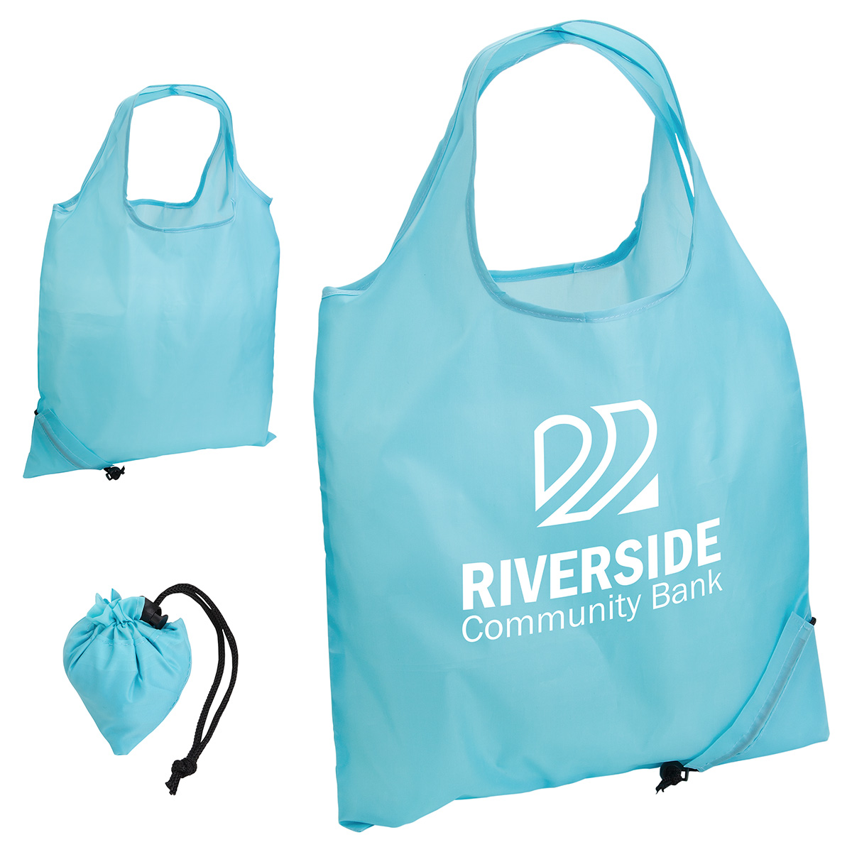Picture of Bazaar RPET Folding Reusable Tote Bag
