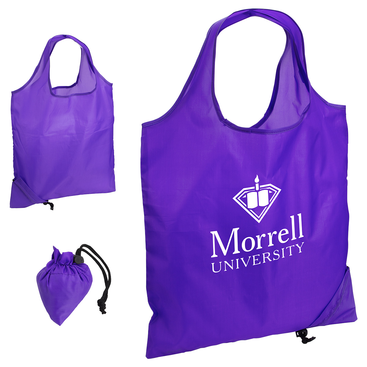 Picture of Bazaar RPET Folding Reusable Tote Bag