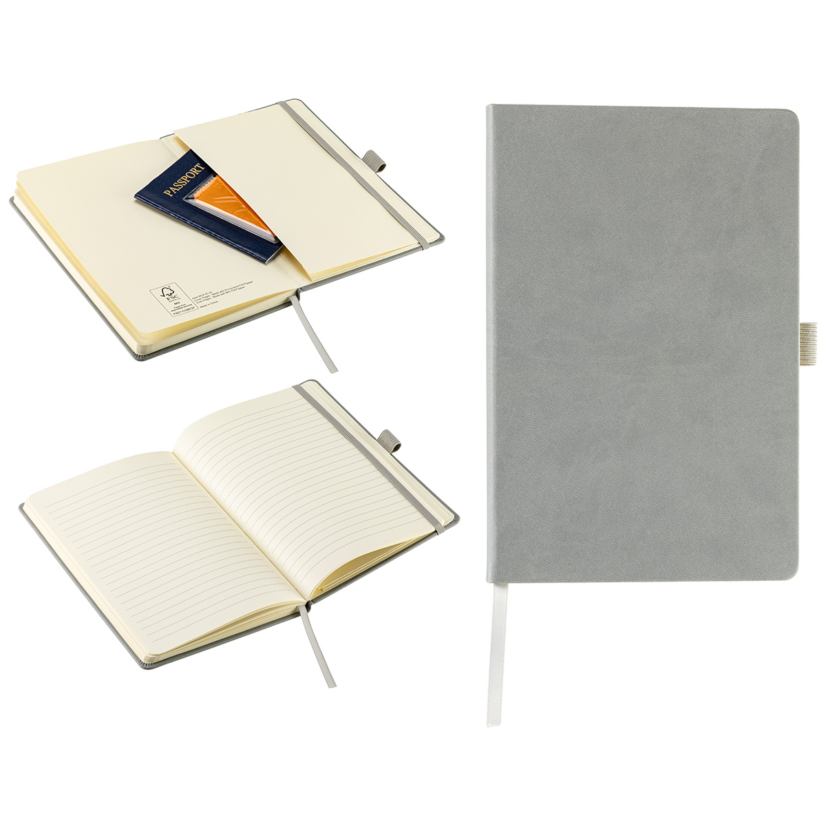 Picture of Elan Hardcover Journal with Pen Loop and Inner Pocket