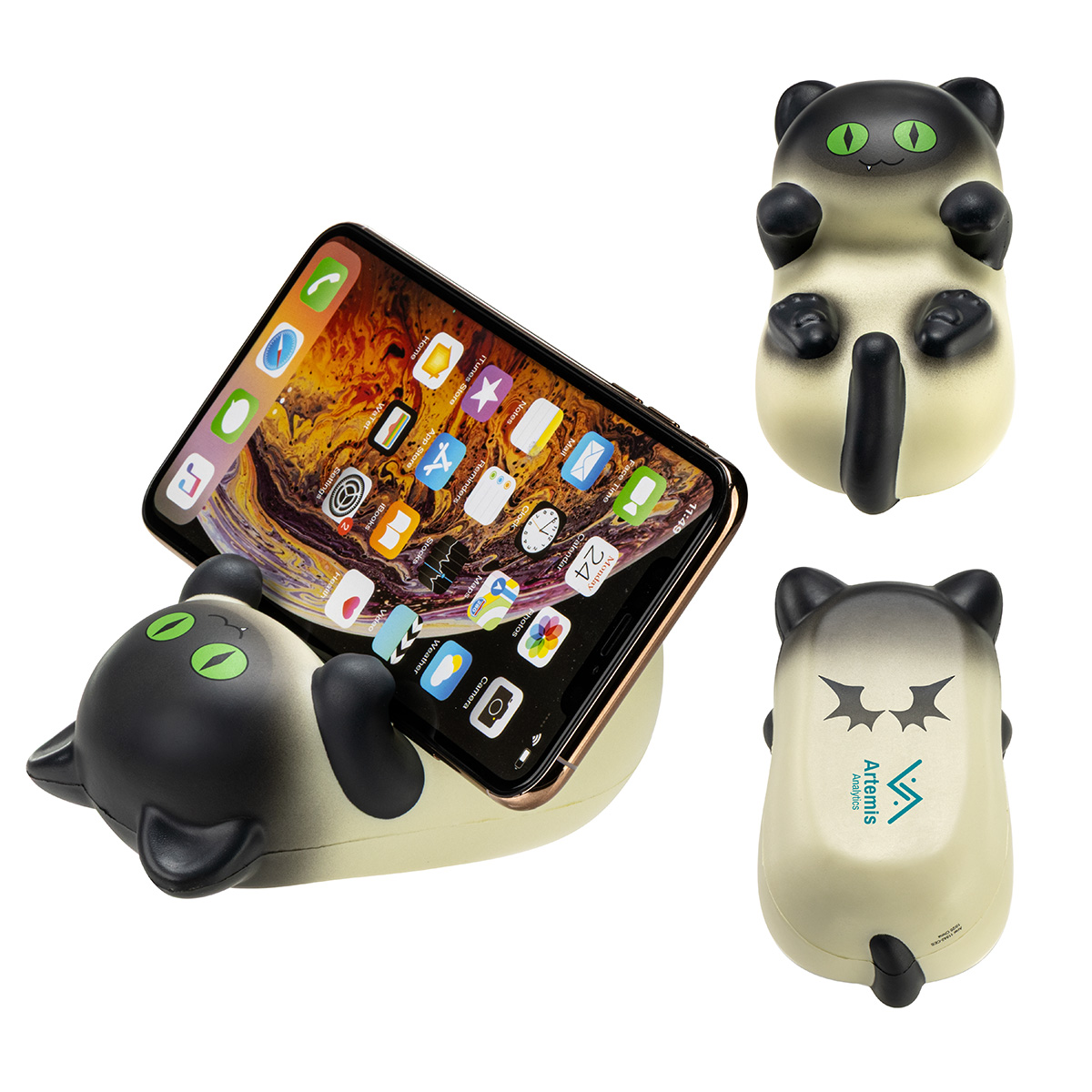 Picture of Kute Kitty - Siamese Cat Stress Reliever & Phone Holder