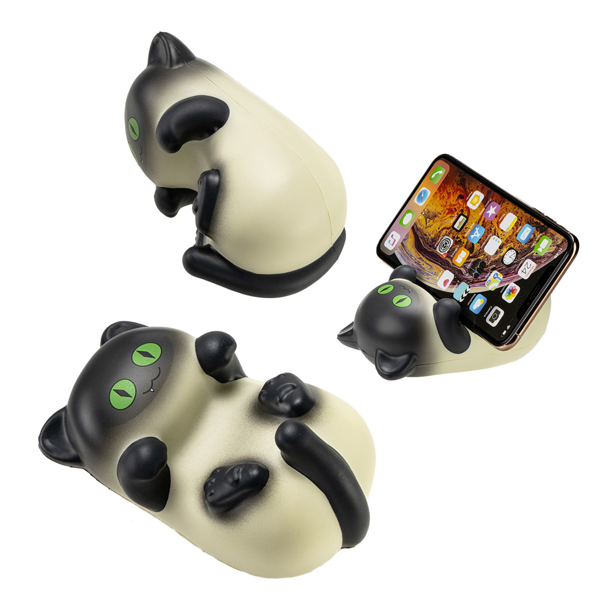 Picture of Kute Kitty - Siamese Cat Stress Reliever & Phone Holder