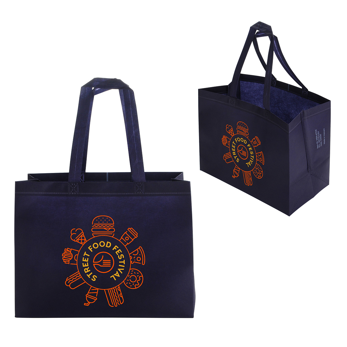Picture of Kingston 80GSM Recycled Non-Woven Polypropylene Heat-Sealed Tote