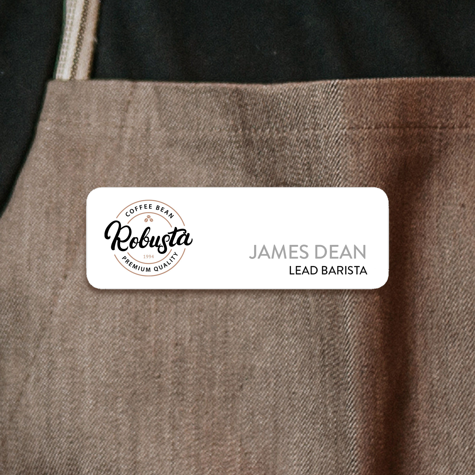Picture of Aspen Metal Standard Name Badge (Standard Size 1" x 3")