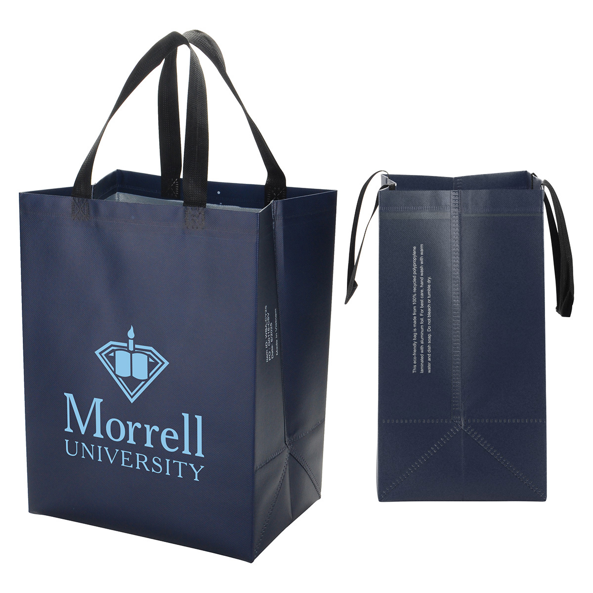Picture of Calypso 75GSM Recycled Non-Woven Polypropylene Heat-Sealed Insulated Tote