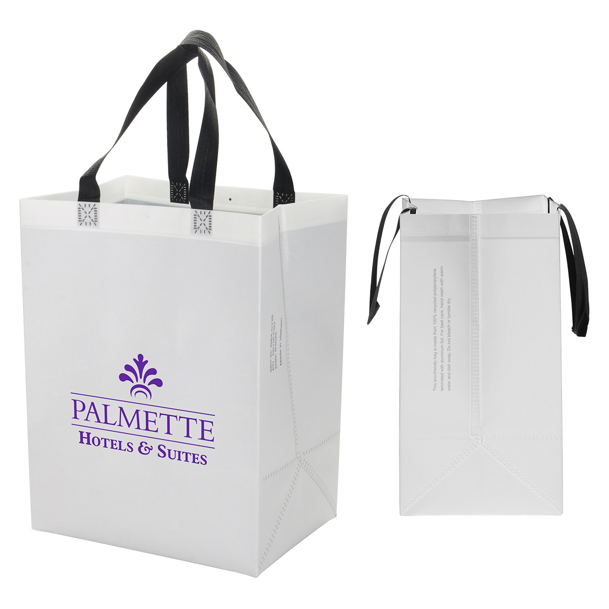 Picture of Calypso 75GSM Recycled Non-Woven Polypropylene Heat-Sealed Insulated Tote