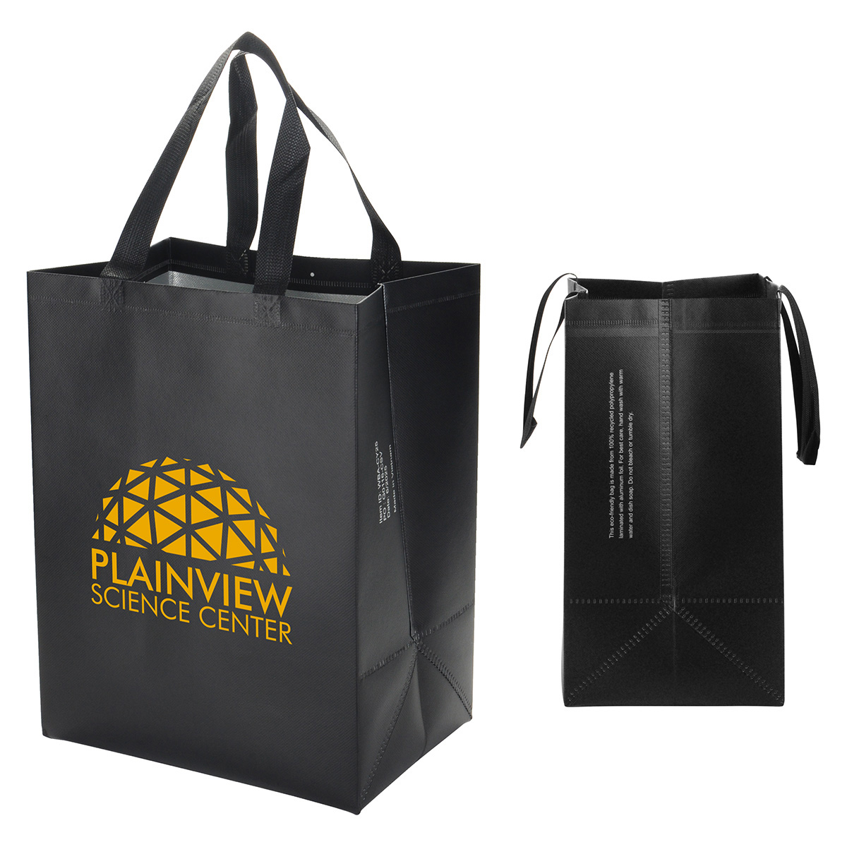 Picture of Calypso 75GSM Recycled Non-Woven Polypropylene Heat-Sealed Insulated Tote