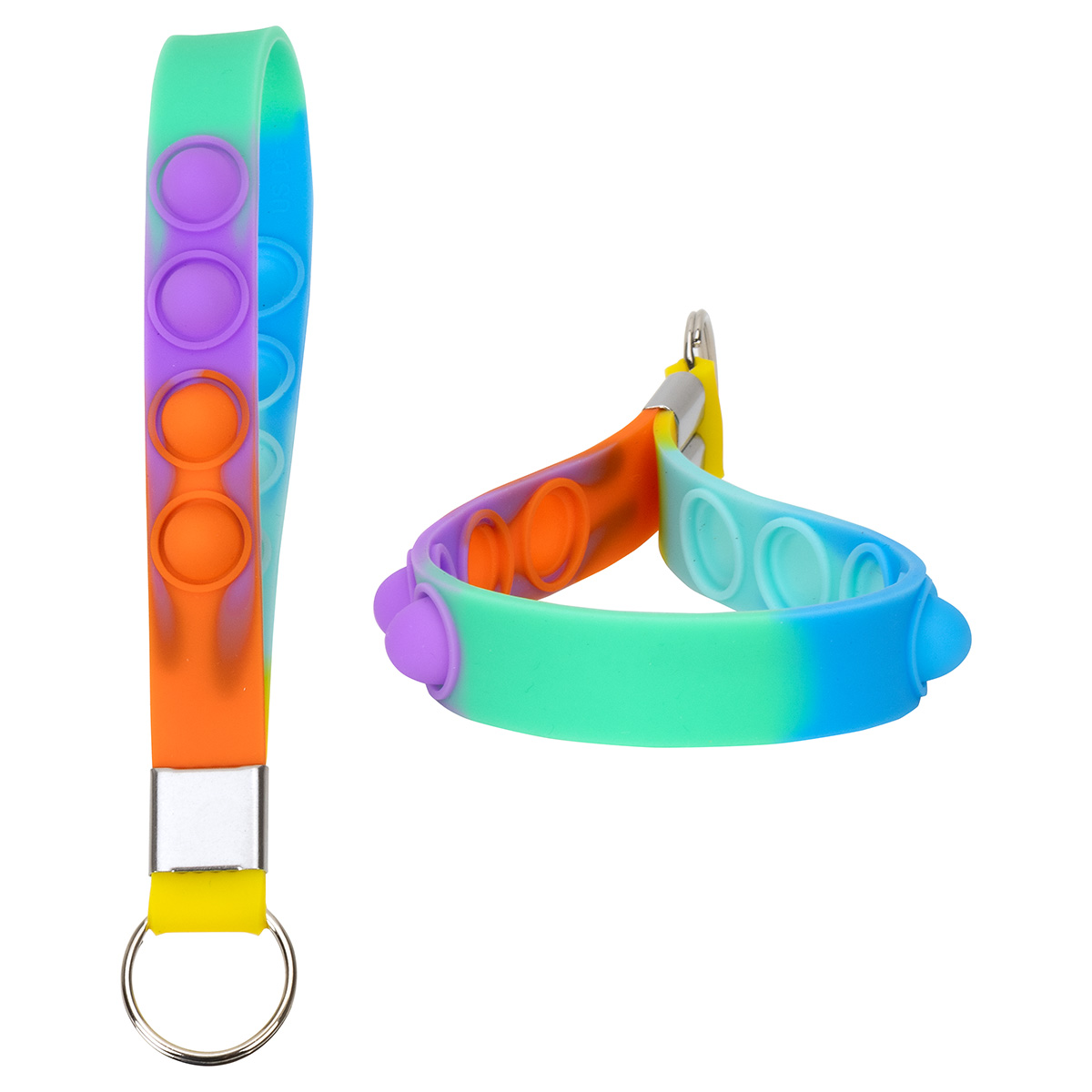 Picture of Push Pop Stress Reliever Keychain