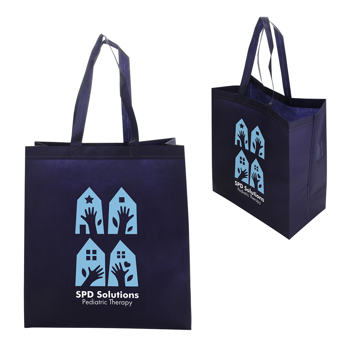 Picture of Freeport 80GSM Recycled Non-Woven Polypropylene Heat-Sealed Tote