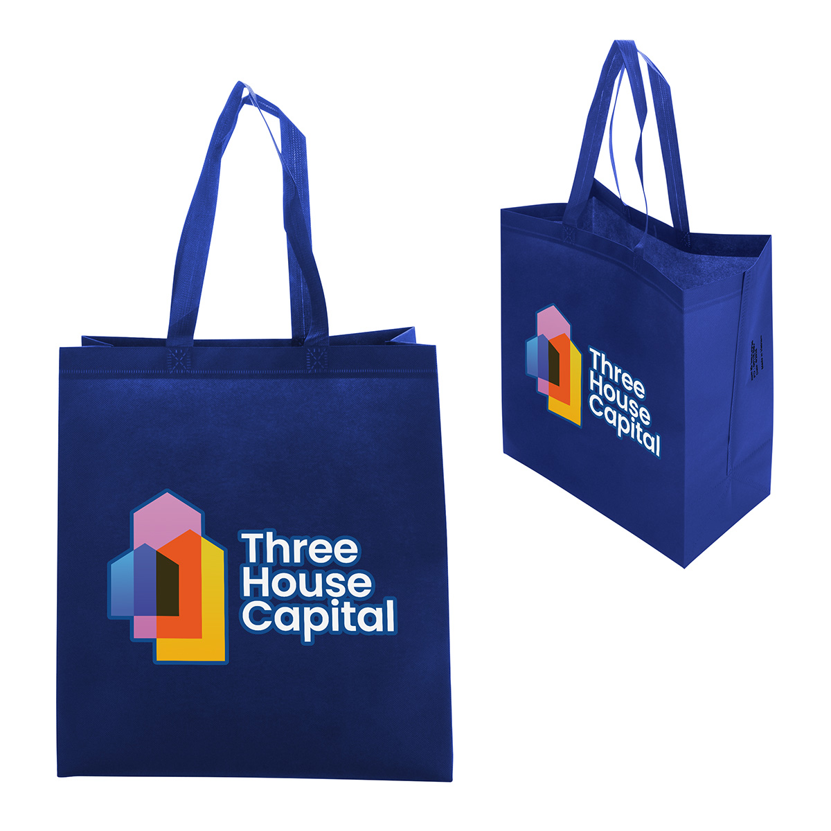 Picture of Freeport 80GSM Recycled Non-Woven Polypropylene Heat-Sealed Tote