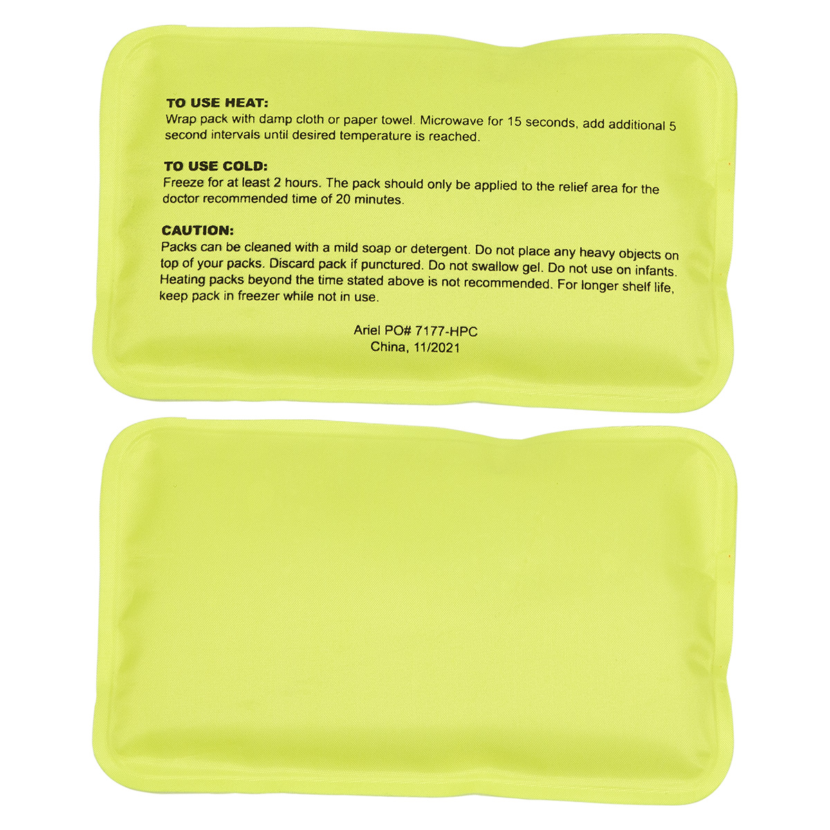 Picture of Rectangle Nylon-Covered Hot/Cold Pack