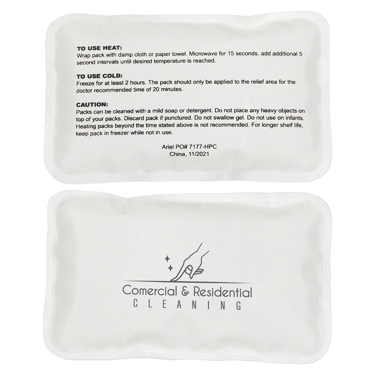 Picture of Rectangle Nylon-Covered Hot/Cold Pack