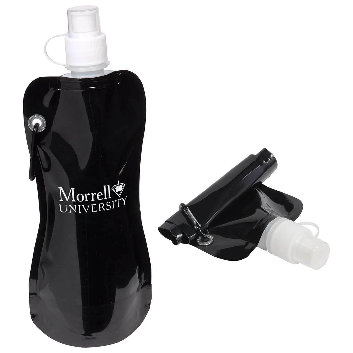 Picture of Flex Foldable 16 oz Water Bottle with Carabiner