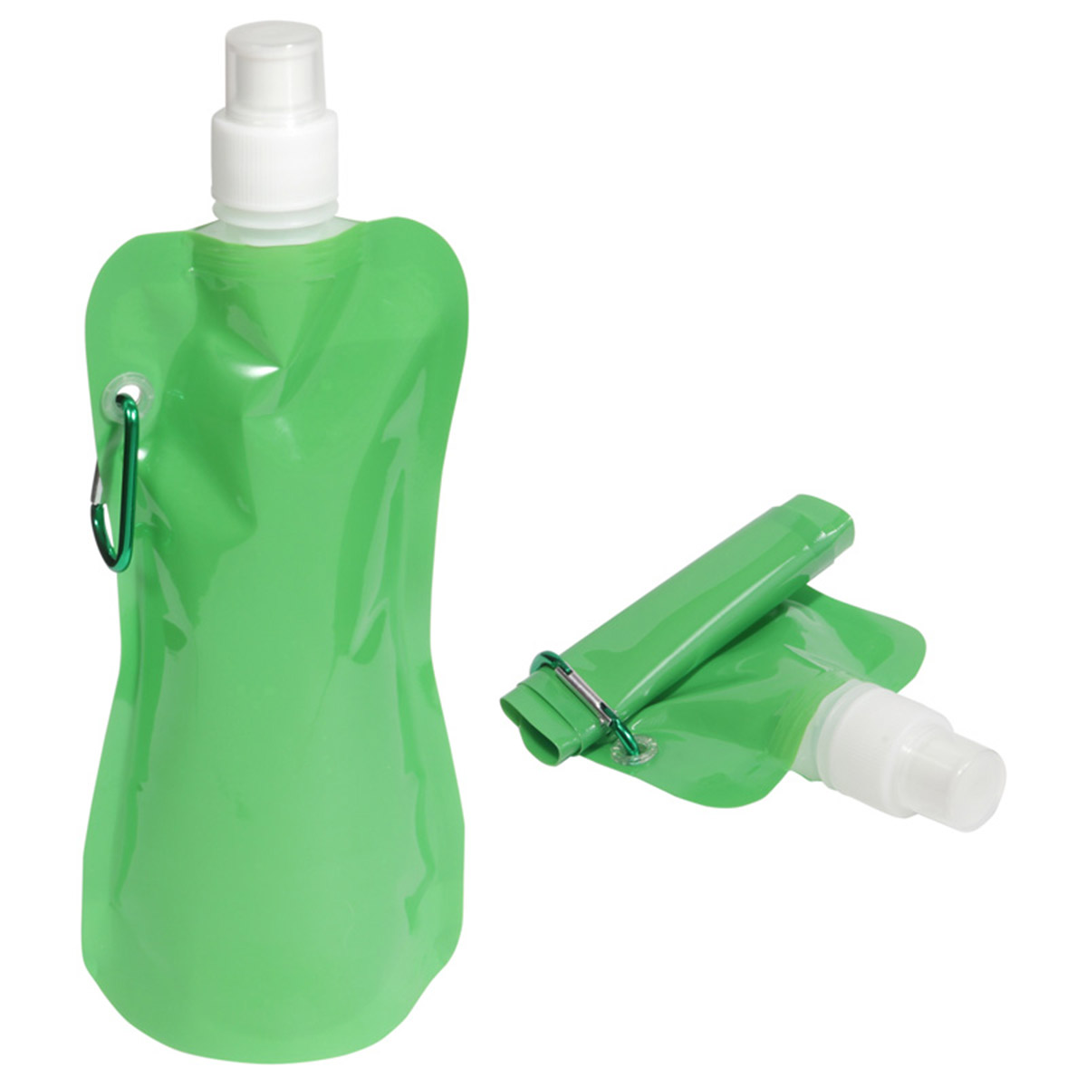 Picture of Flex Foldable 16 oz Water Bottle with Carabiner