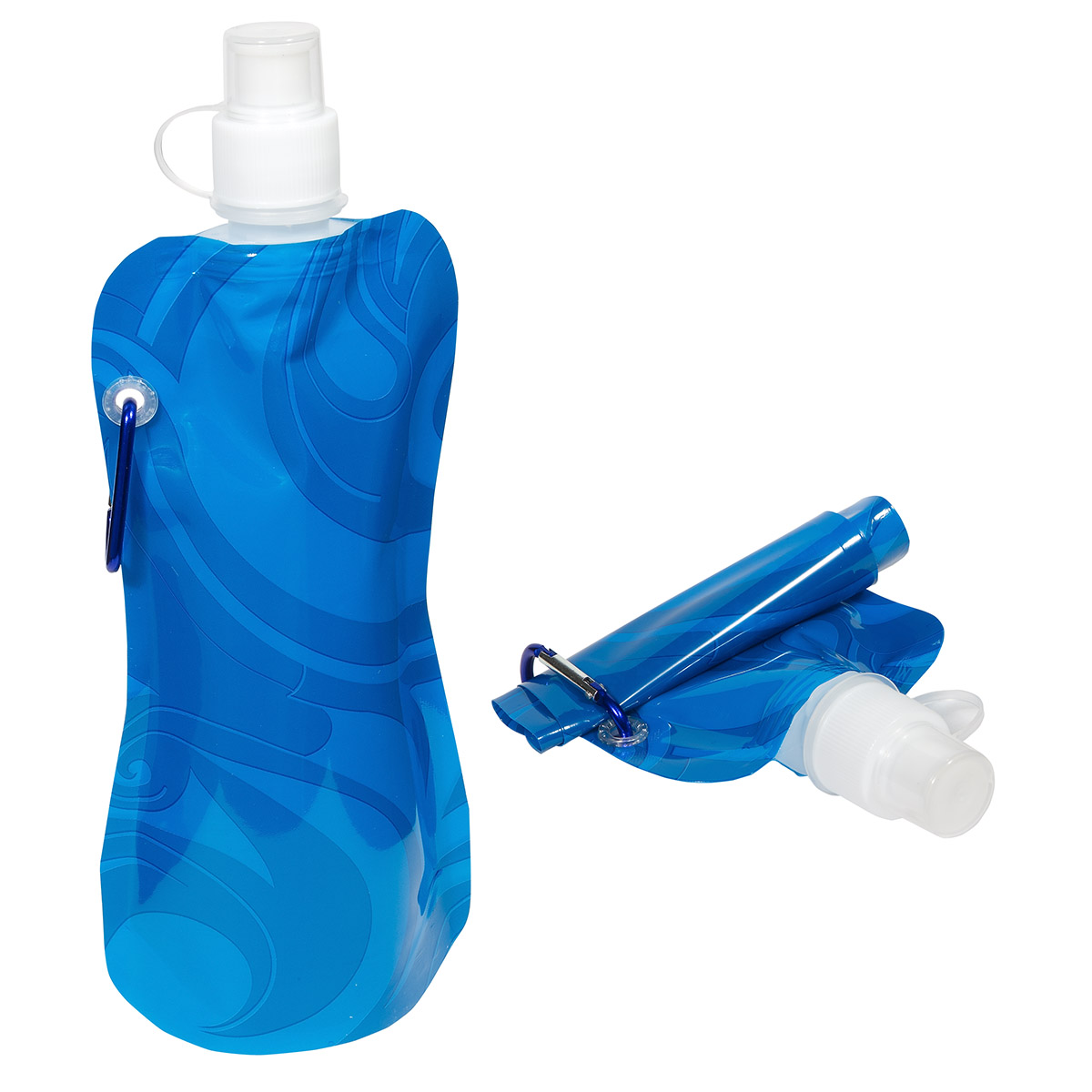 Picture of Flex Foldable 16 oz Water Bottle with Carabiner