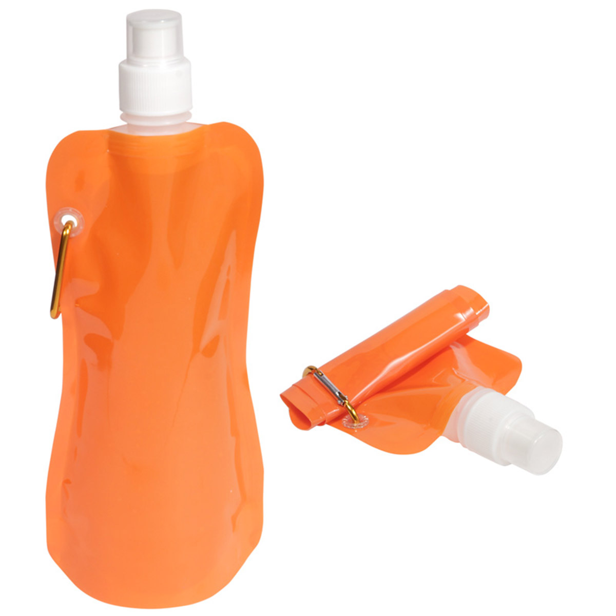 Picture of Flex Foldable 16 oz Water Bottle with Carabiner