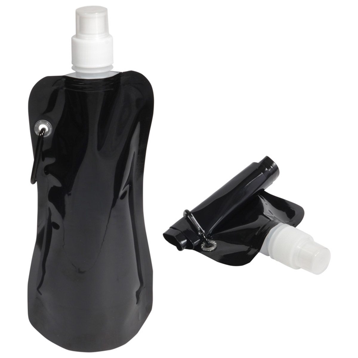 Picture of Flex Foldable 16 oz Water Bottle with Carabiner