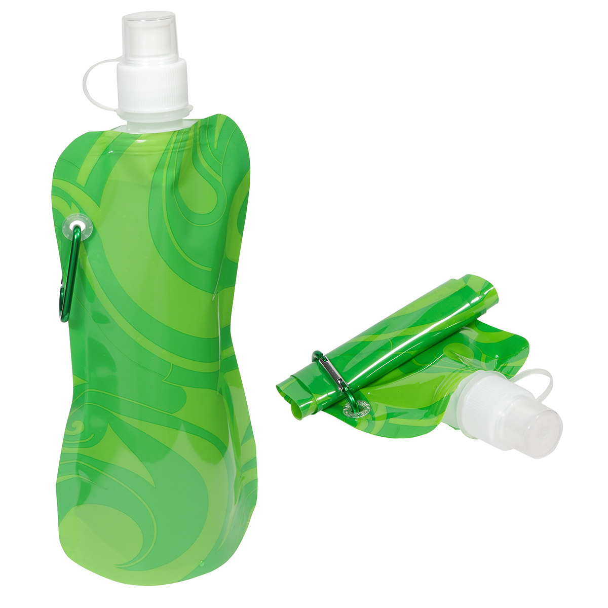 Picture of Flex Foldable 16 oz Water Bottle with Carabiner