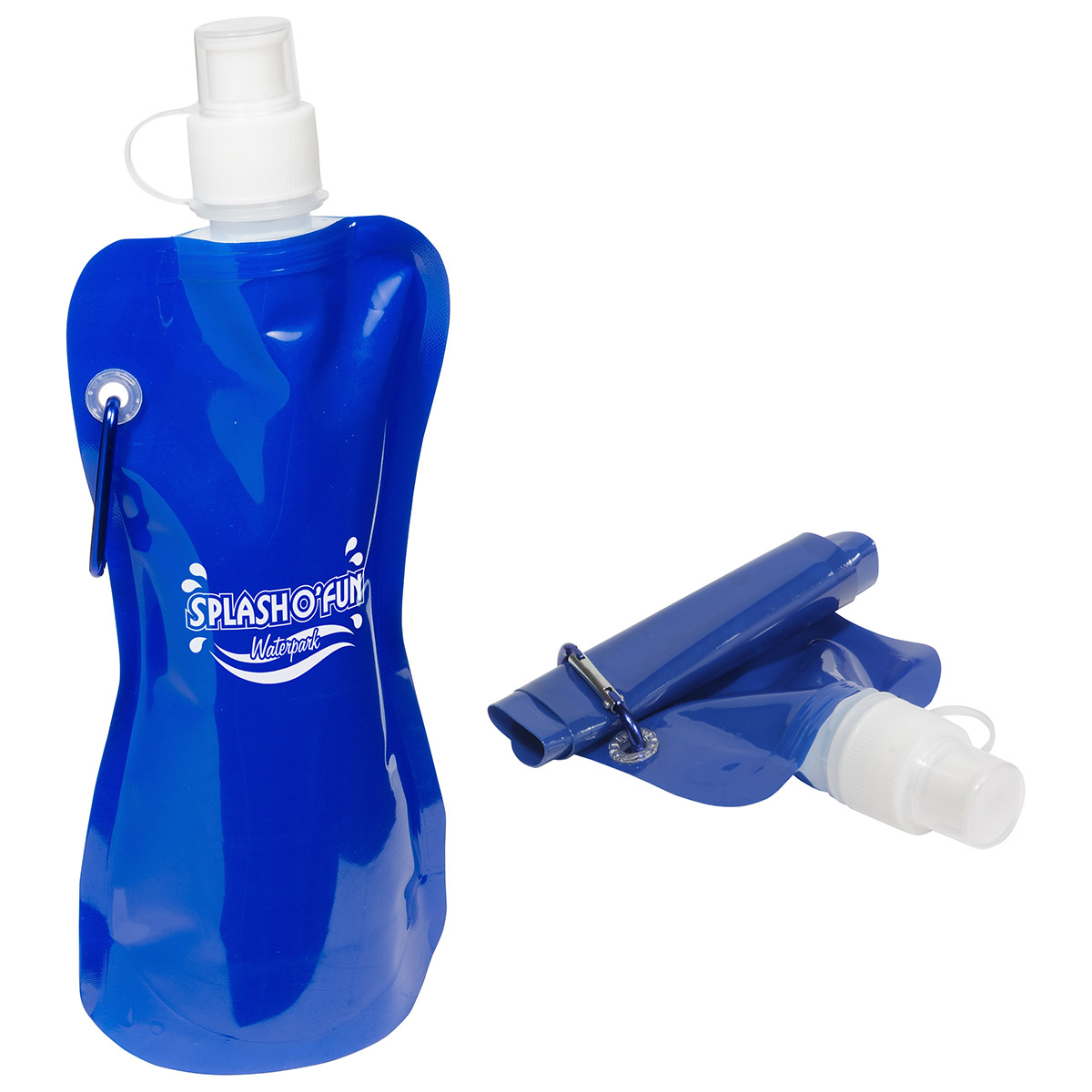 Picture of Flex Foldable 16 oz Water Bottle with Carabiner
