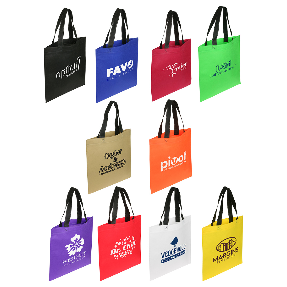 Picture of Portrait Recyclable Non-Woven Shopping Bag