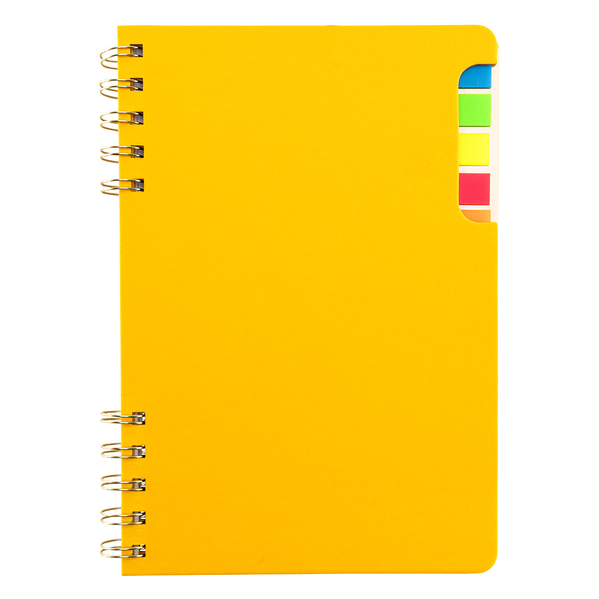 Picture of Praxis Recycled Spiral Notebook with Sticky Flags