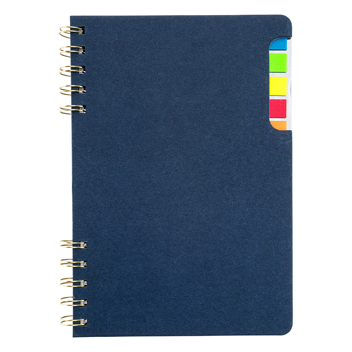 Picture of Praxis Recycled Spiral Notebook with Sticky Flags