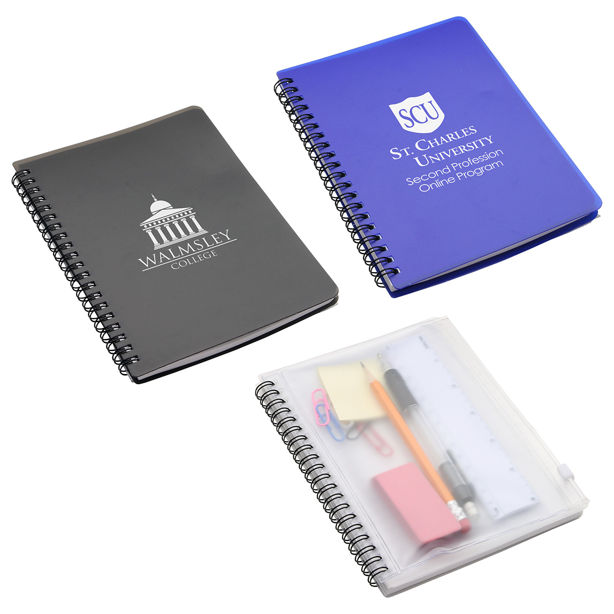 Picture of Hardcover Notebook with Pouch