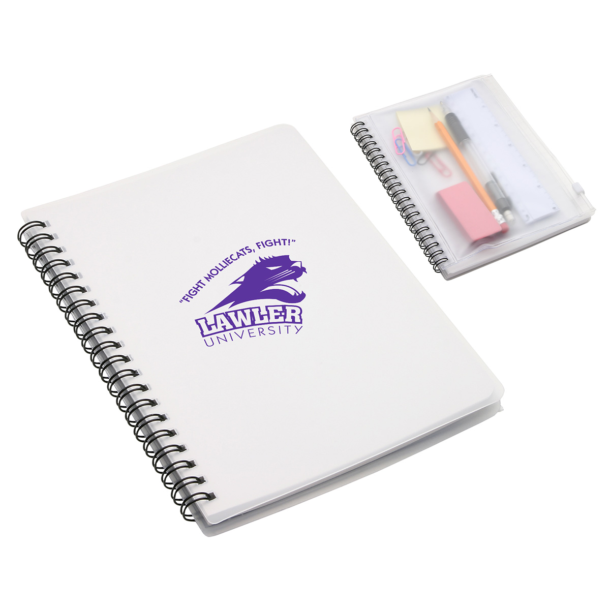 Picture of Hardcover Notebook with Pouch