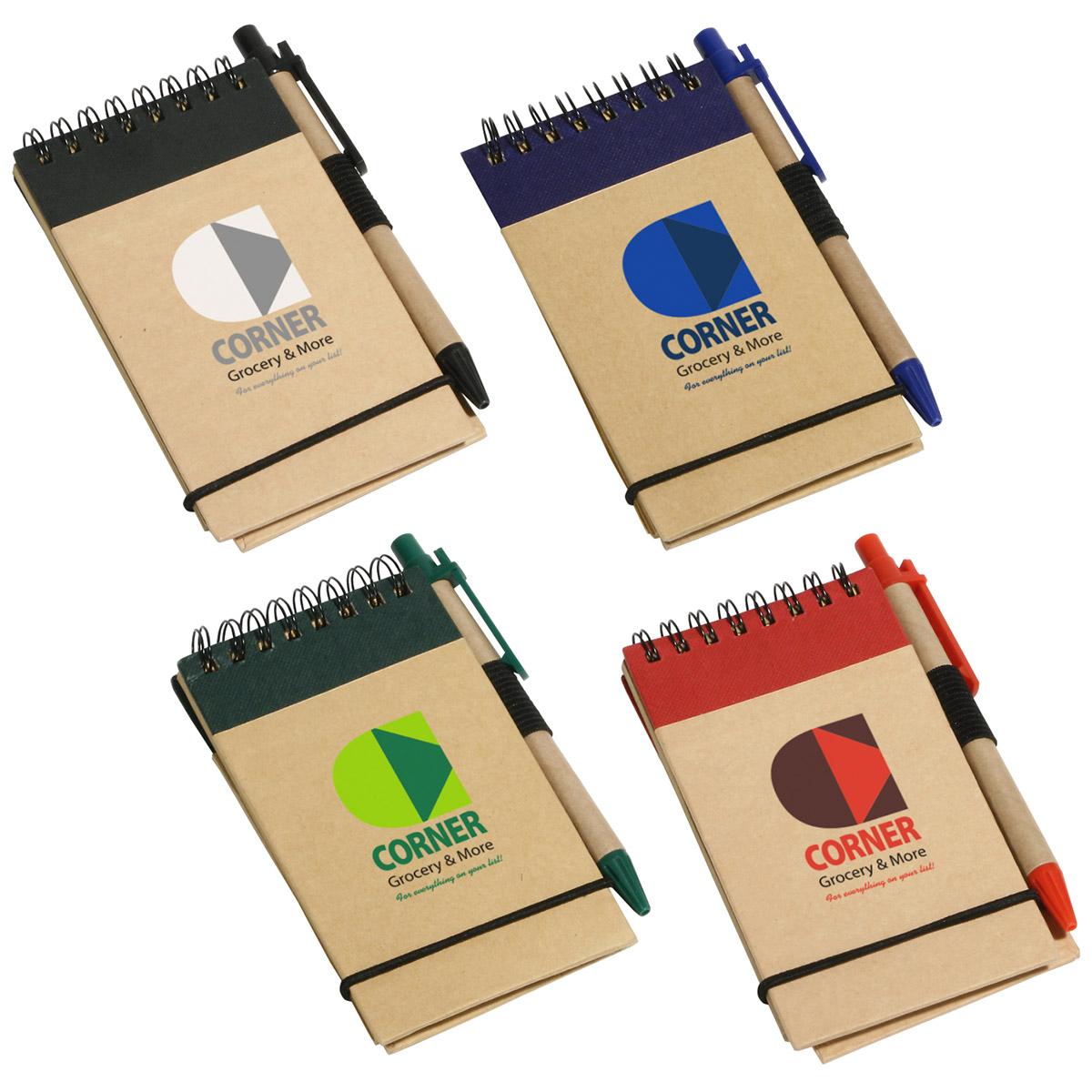 Picture of Think Green Recycled Notepad & Pen