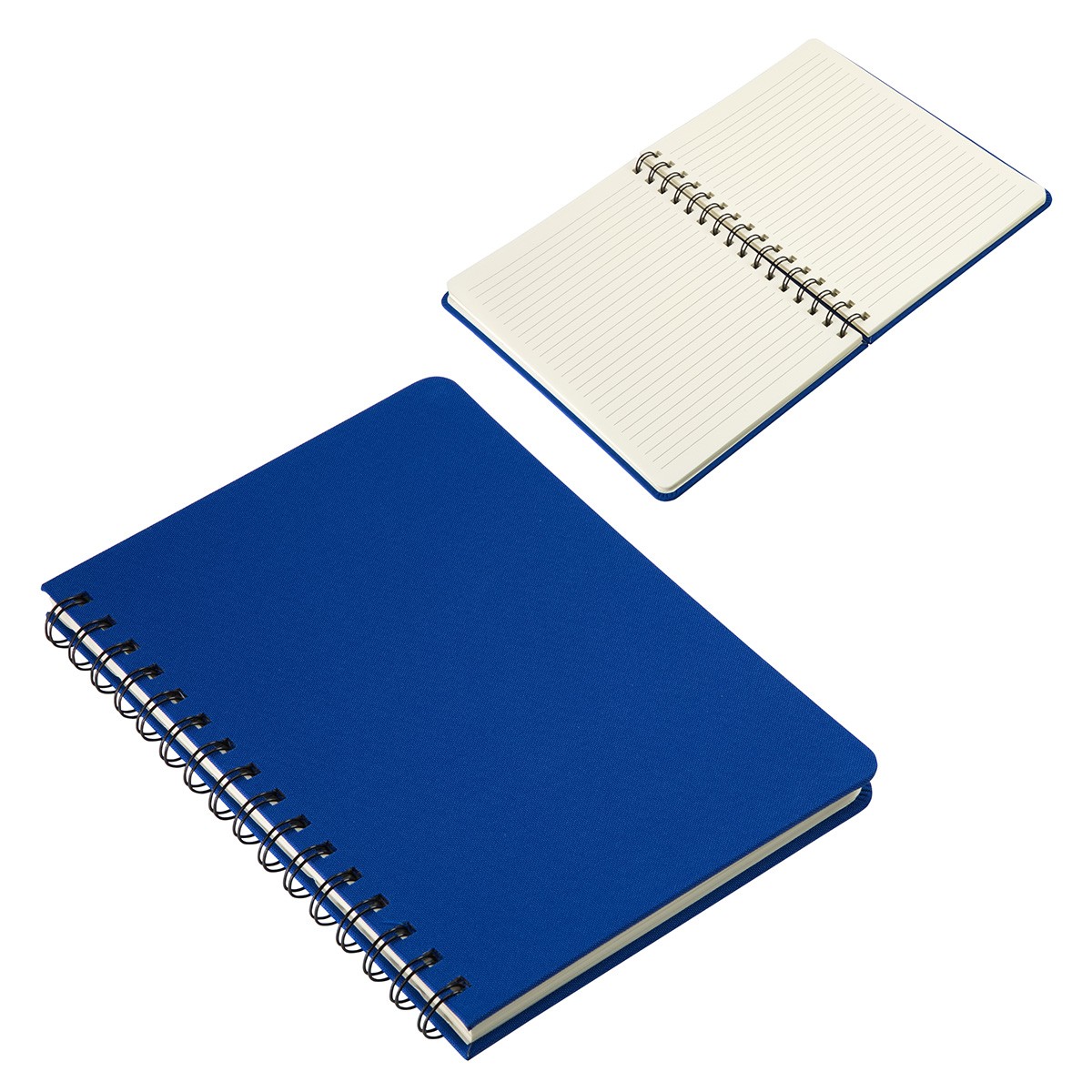 Picture of Parley Repreve® Recycled Textured Hardcover Spiral Notebook