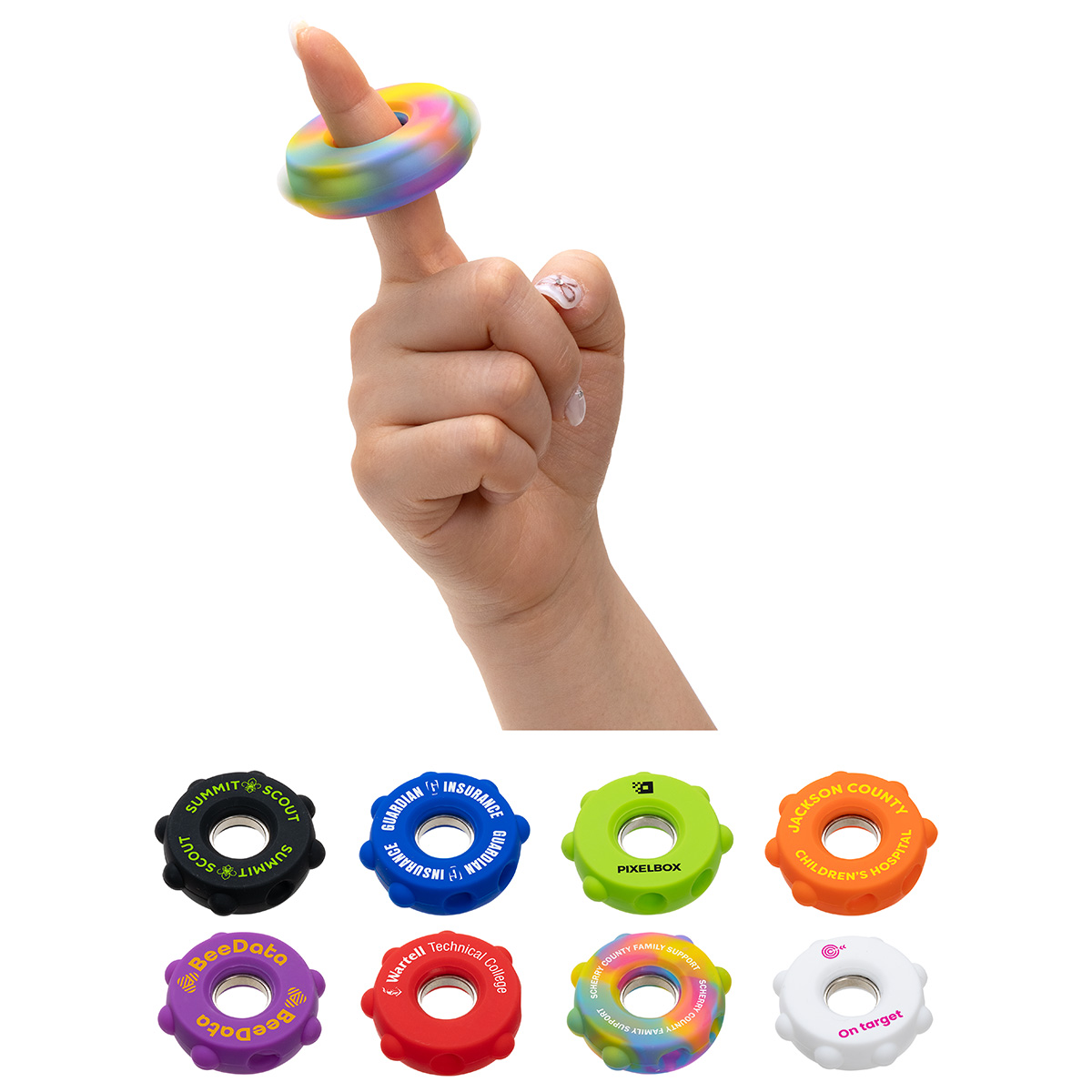 Picture of Gear Push Pop Spinner
