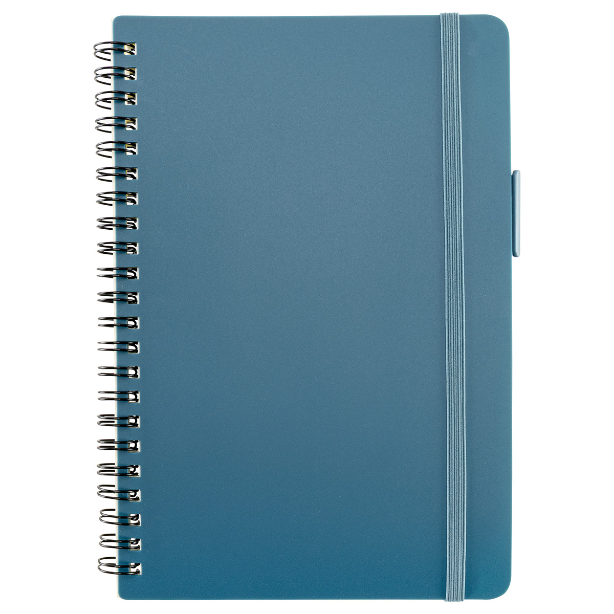 Picture of Avignon Repreve® Recycled Hardcover Spiral Notebook with Pen